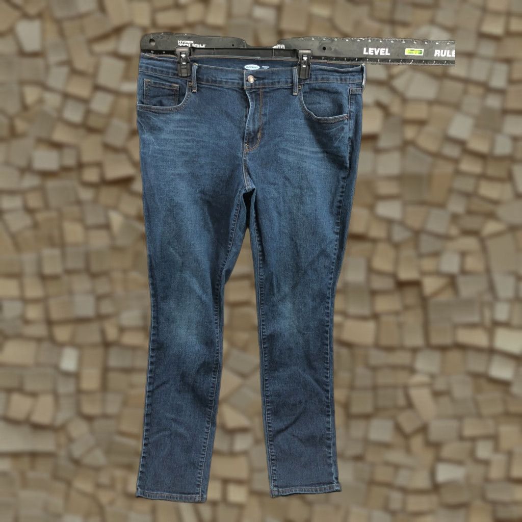 Old Navy Old Navy Jeans Skinny Womens Size 16 Long Blue Medium Wash Size 38" / US 16 / IT 52 - 1 Thumbnail