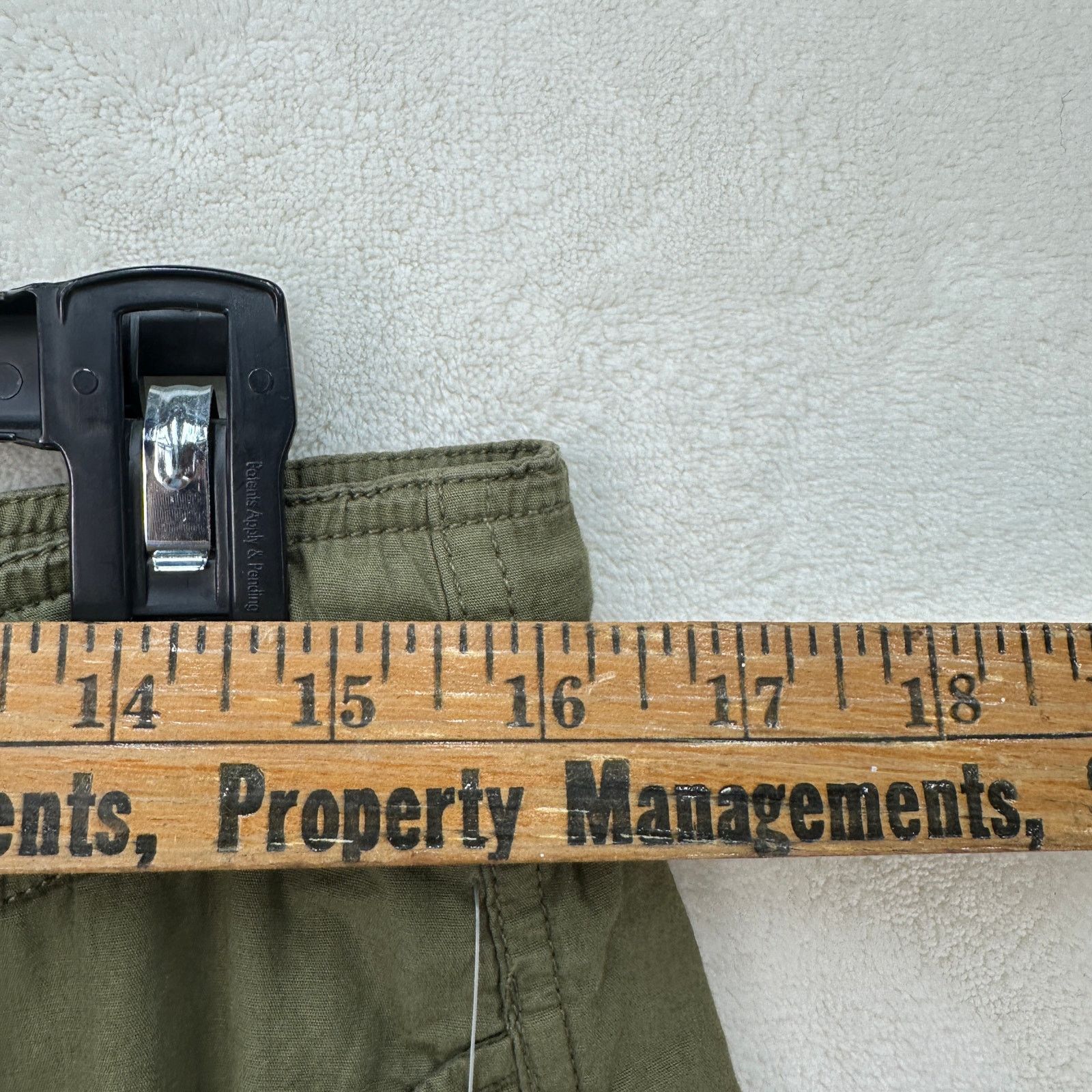 Lucky Brand LUCKY BRAND WOMEN'S 8 PARATROOPER CARGO PANTS WIDE LEG MILIT Size 30" / US 8 / IT 44 - 4 Thumbnail