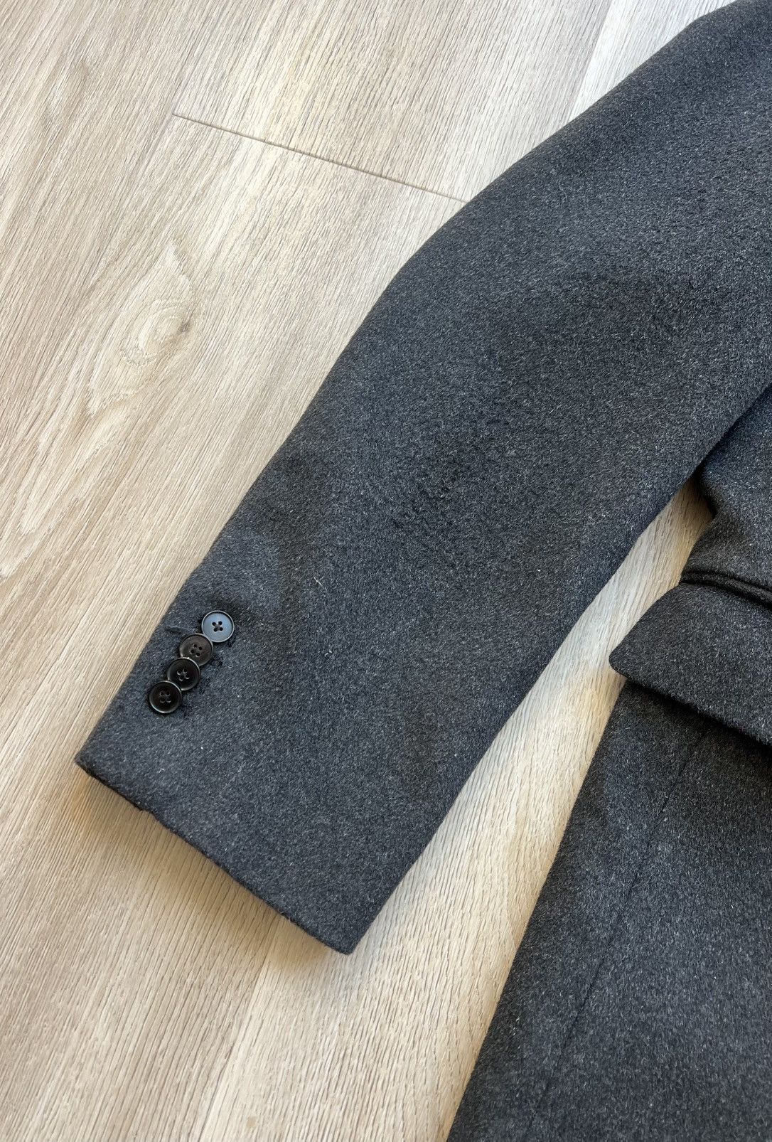 Reiss Reiss Wool Gray Classic Coat Size US M / EU 48-50 / 2 - 2 Thumbnail