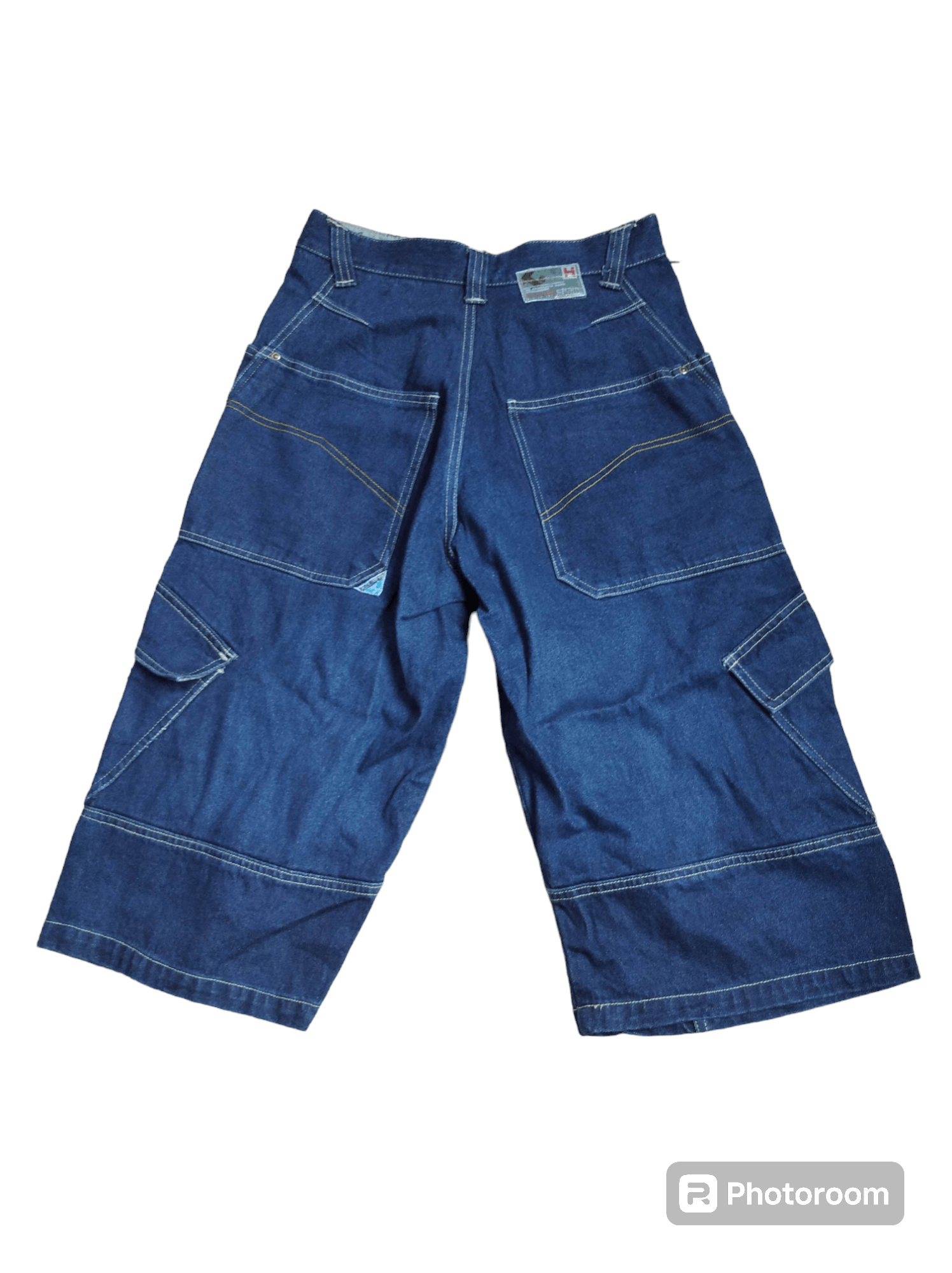 image of Vintage Y2K Hobo Denim Baggy Multipocket 3/4, Men's (Size 29)