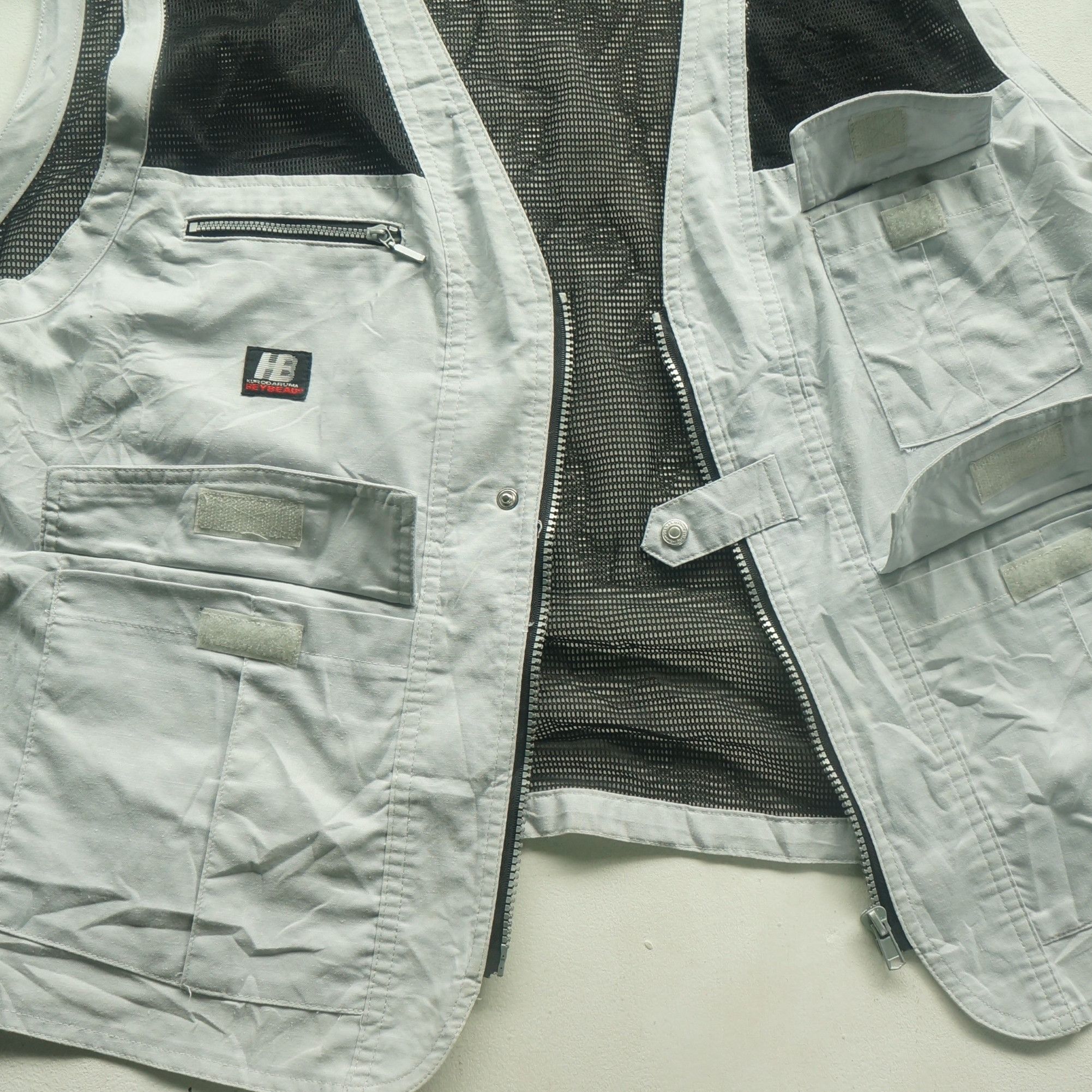 Japanese Brand Kurodaruma Heybeau Lightweight Mesh Vest Size US XXL / EU 58 / 5 - 4 Thumbnail