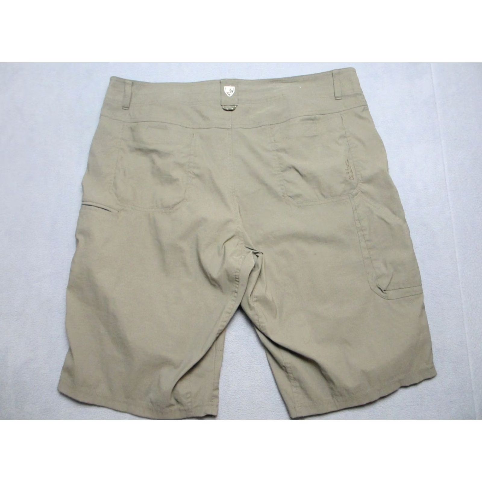 Olive Kuhl Shorts Mens 40 Olive Green Nylon Stretch Cargo Renegade Hiking Outdoor Comfort Travel Workwear Casual Size US 40 / EU 56 - 7 Thumbnail