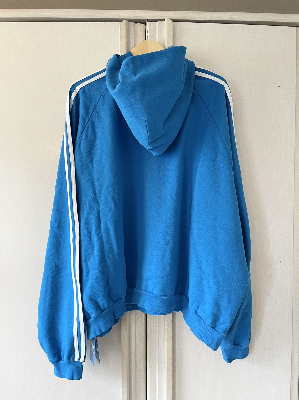 Adidas × Balenciaga Adidas Large Fit Stripes Hoodie (3) Size US L / EU 52-54 / 3 - 2 Thumbnail