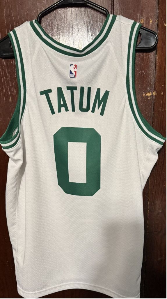 Nike Boston Celtics #0 Jayson Tatum Nike Jersey Men Sz 48 White Size US L / EU 52-54 / 3 - 2 Thumbnail