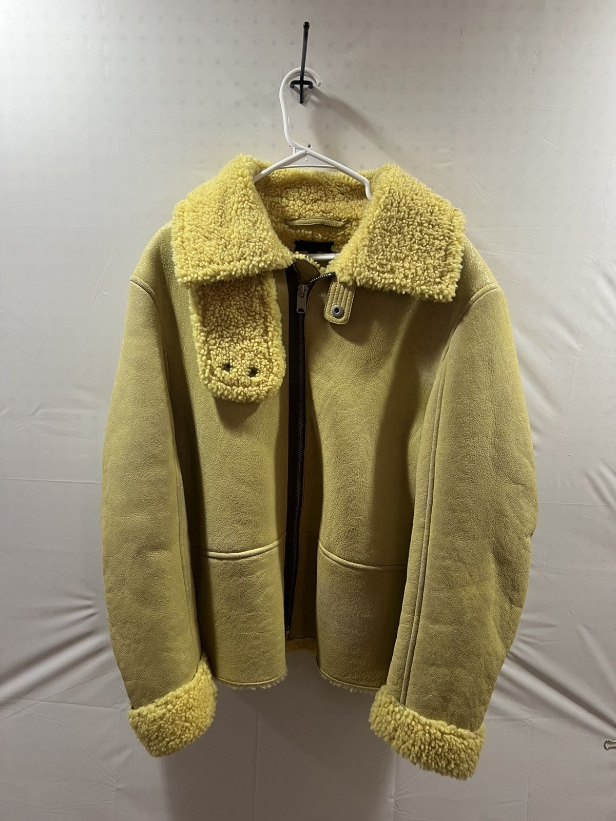 Yeezy Yeezy Shearling Yellow Season 3 Coat | Grailed