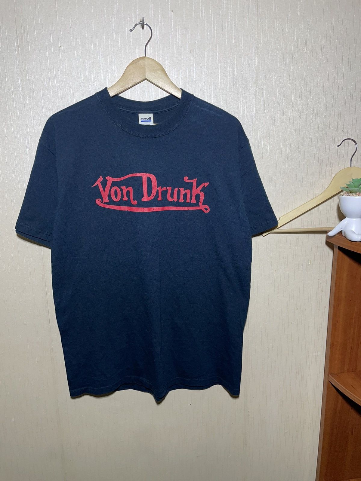 Vintage × Von Dutch Von Dutch style Humor T shirt 90s Size US L / EU 52-54 / 3 - 1 Thumbnail