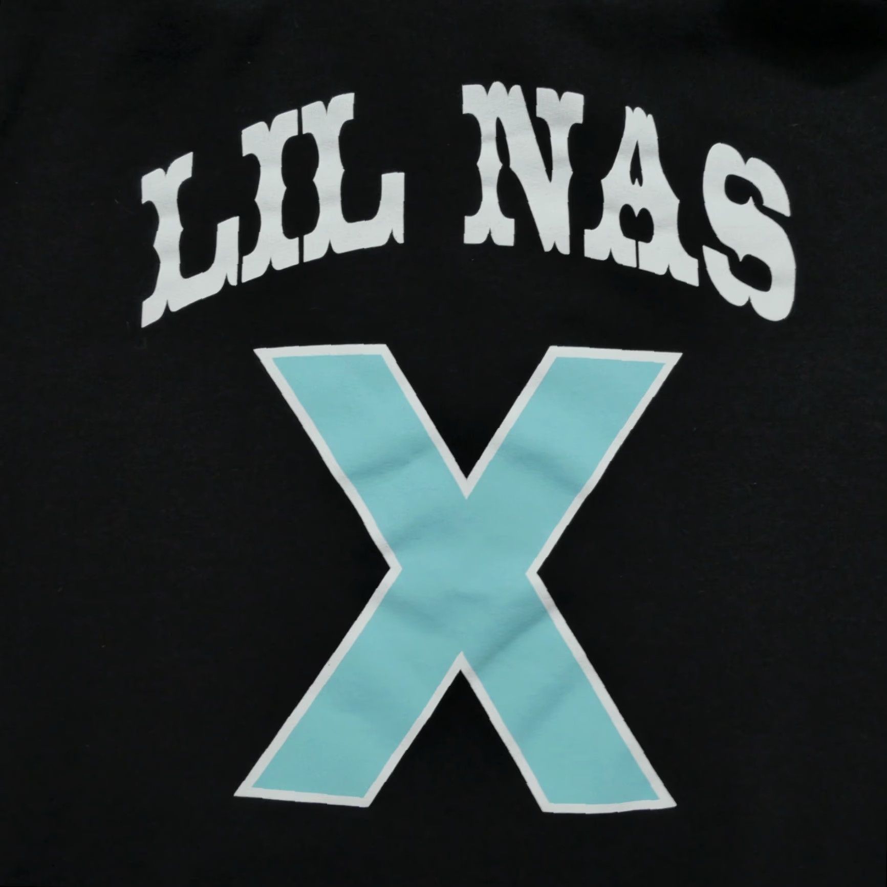 Vintage Lil Nas X Hoodie Mens Adult Large Black Pullover Hooded Flames 90s Hip Hop Panini Size US L / EU 52-54 / 3 - 6 Thumbnail