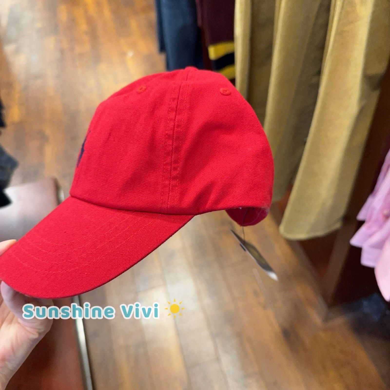 Ralph Lauren NWT POLO Ralph Lauren Women Sport Pickleball Golf Hat Red Size ONE SIZE - 2 Thumbnail