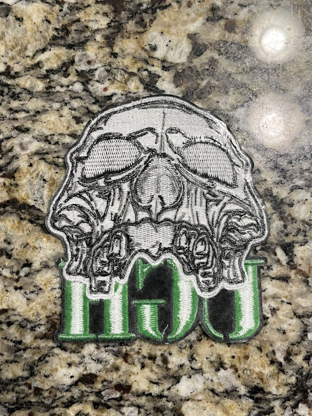 Grimykids GRIMYKIDS SKULL “UGH” PATCH Size ONE SIZE - 2 Thumbnail