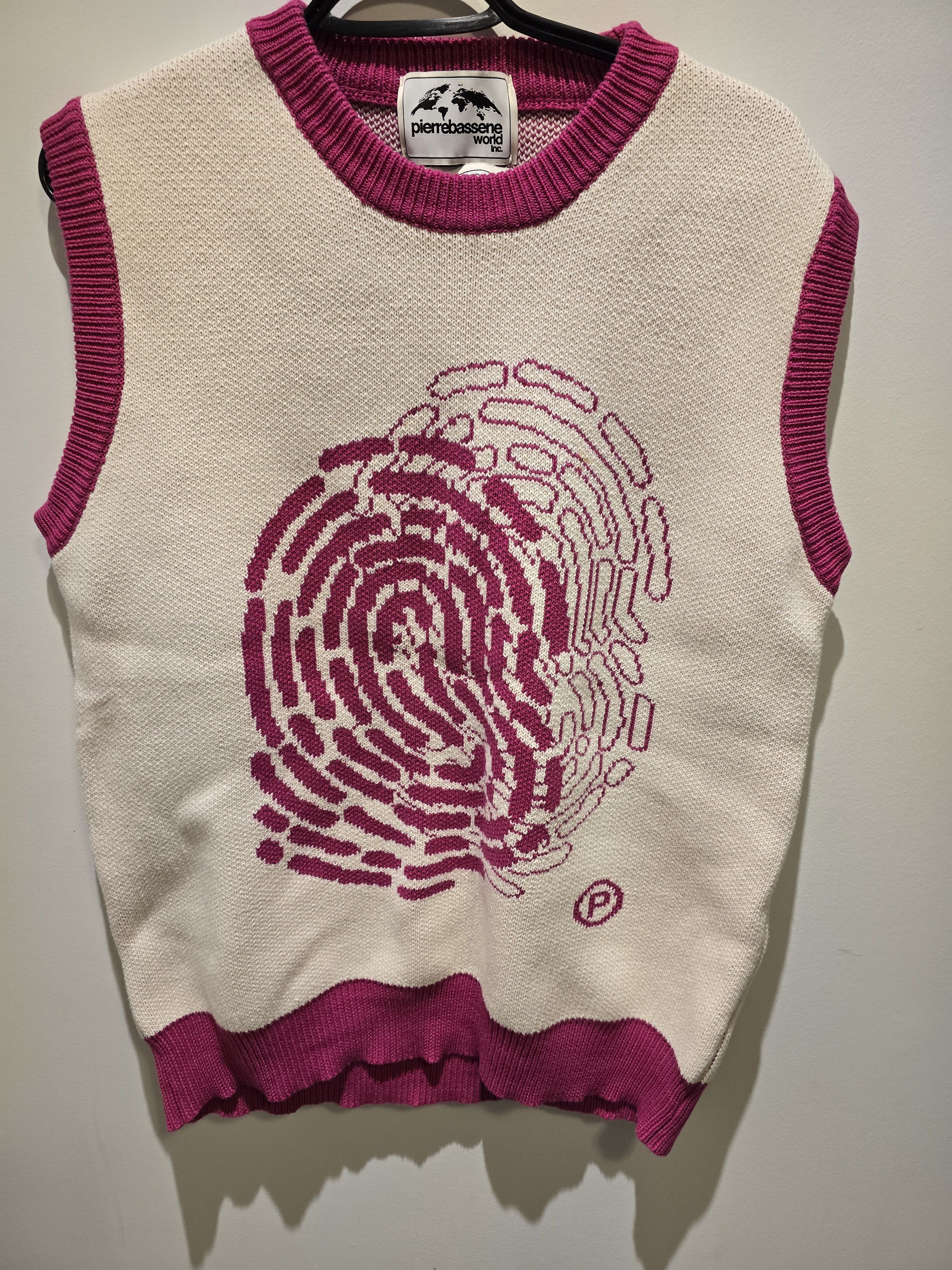 Pierre Bassene World Pierre Bassene World Pink Sweatervest Size US M / EU 48-50 / 2 - 1 Thumbnail