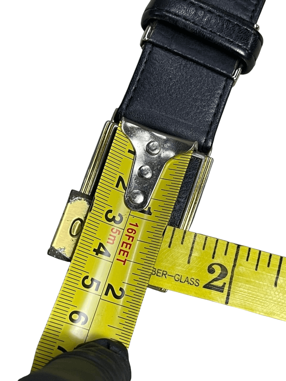 Christian Dior Monsieur Christian Dior Black Leather Belts Size ONE SIZE - 2 Thumbnail