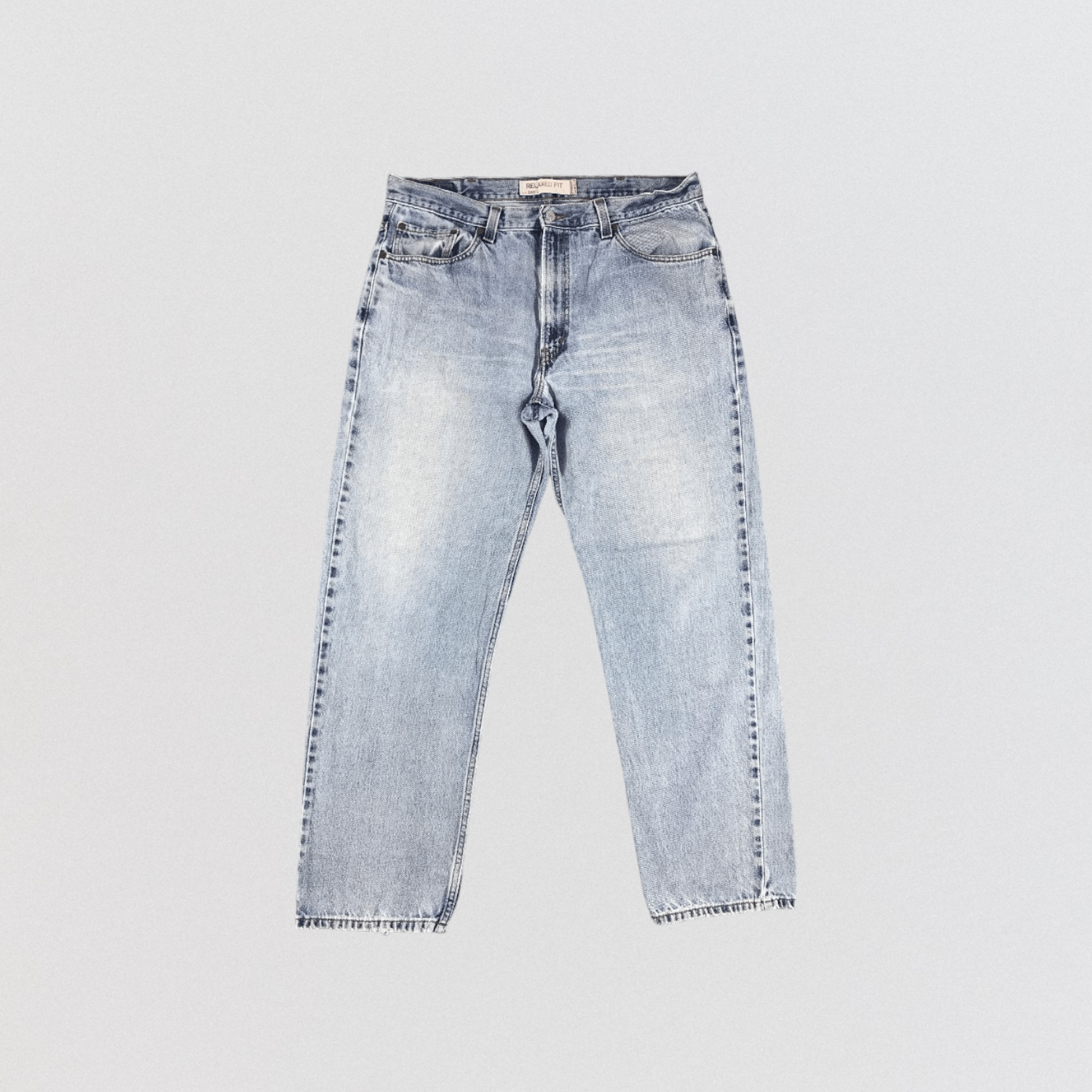Levi's × Vintage Vintage Light Wash Levis 550 Jeans-JM775 Size US 39 - 1 Thumbnail