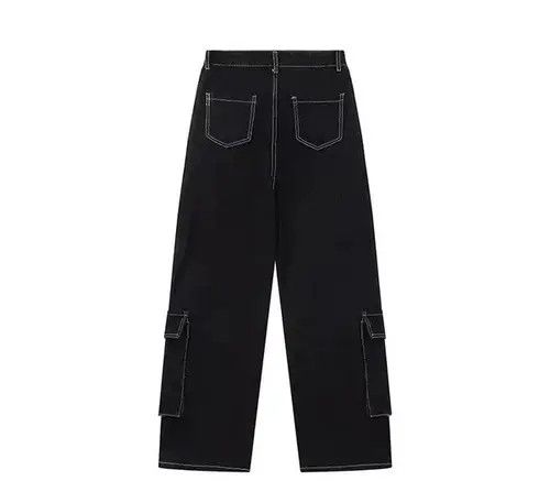 Other Retro ar multi-pocket wide-leg jeans Size US 32 / EU 48 - 2 Thumbnail