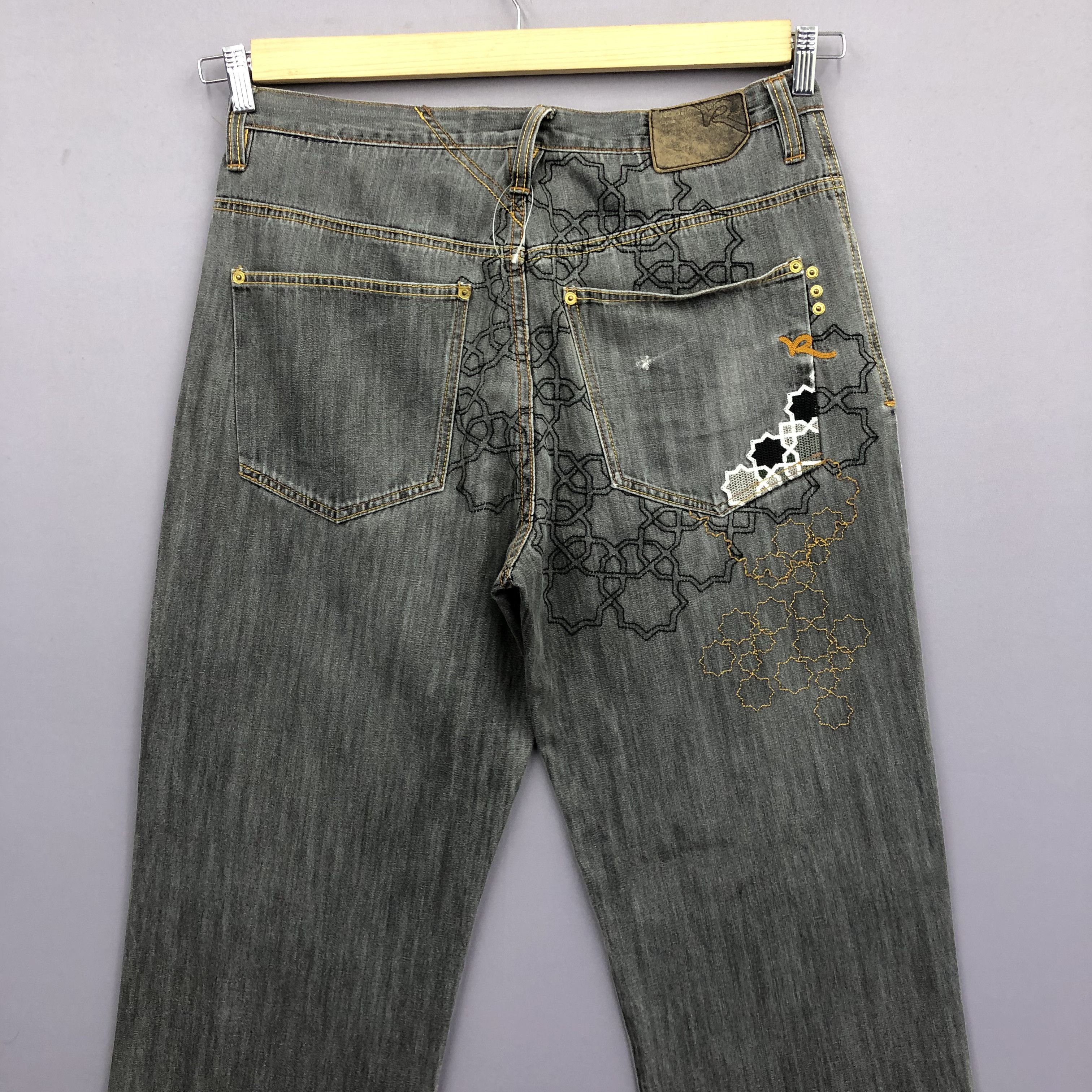 Rocawear Crazy 90s Rocawear Baggy Jeans Faded Skater Jnco Style Denim Size US 34 / EU 50 - 5 Thumbnail