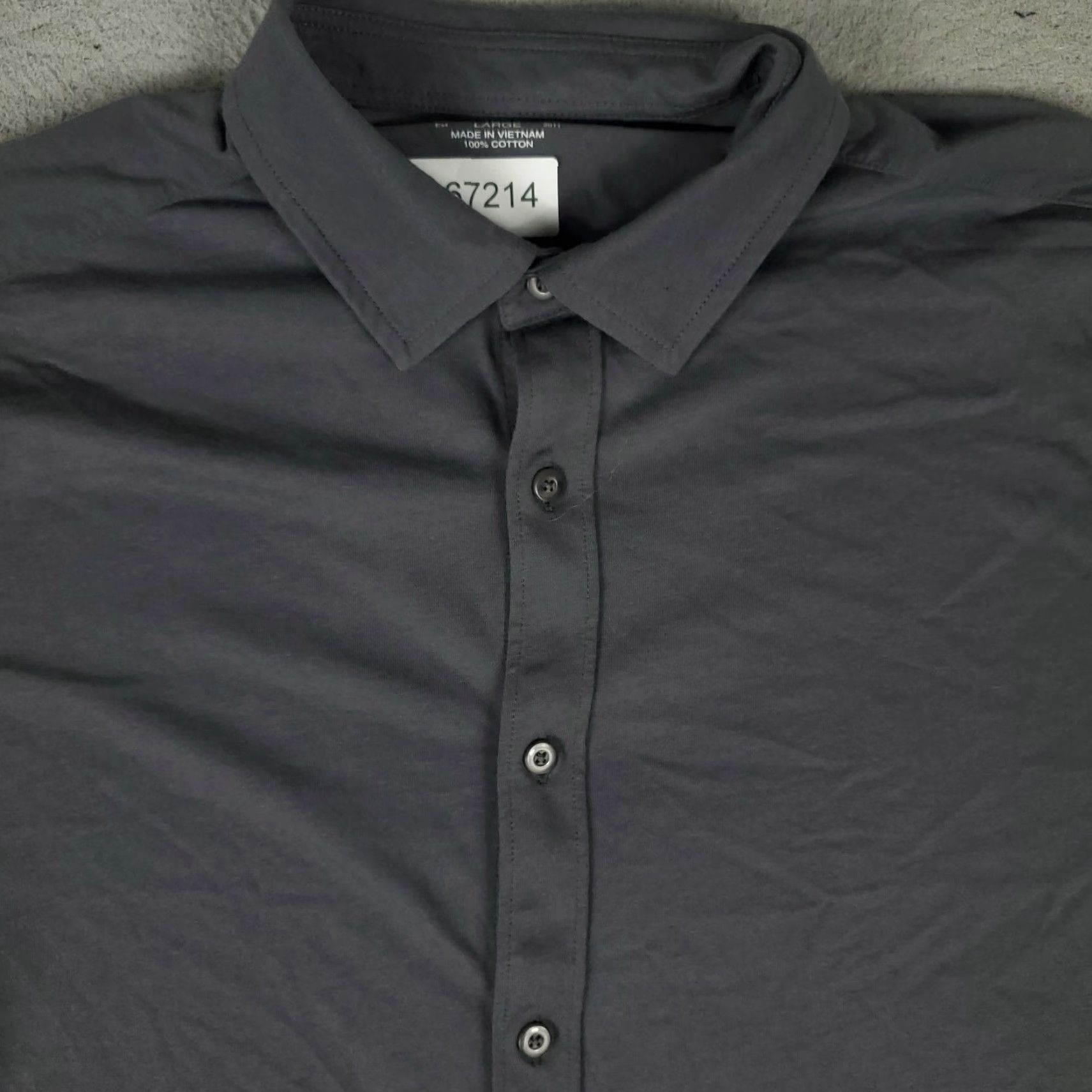 UNTUCKit UNTUCKit Shirt Mens L Gray Button Up Long Sleeve Casual Formal Workwear Size US L / EU 52-54 / 3 - 2 Thumbnail