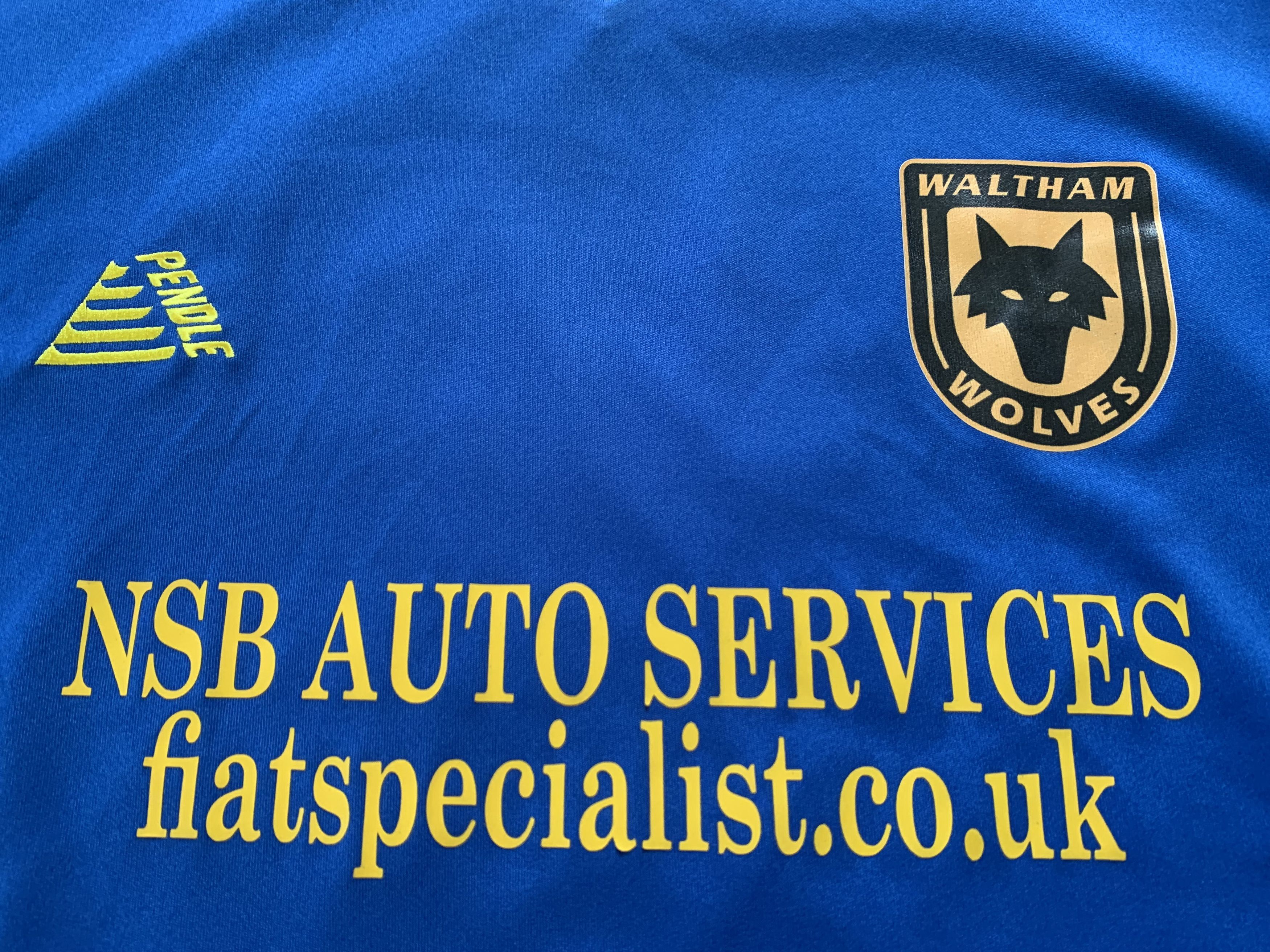 Sports Specialties Pendle Vintage Soccer Waltham Wolves Jersey Size US XL / EU 56 / 4 - 6 Thumbnail