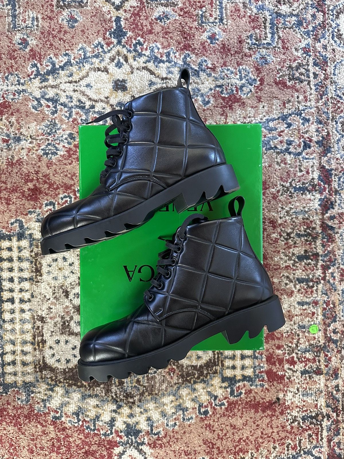 Bottega Veneta Quilted Strut Ankle Boot Size US 9 / EU 42 - 6 Thumbnail