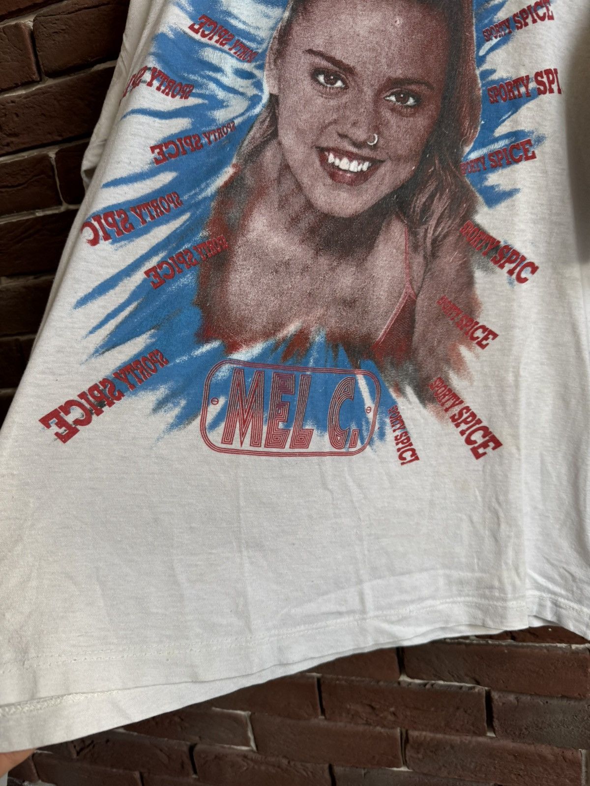 Band Tees Vintage 90s Spice Girls Band Rap Tee Very Rare Pop Hype Size US L / EU 52-54 / 3 - 6 Thumbnail