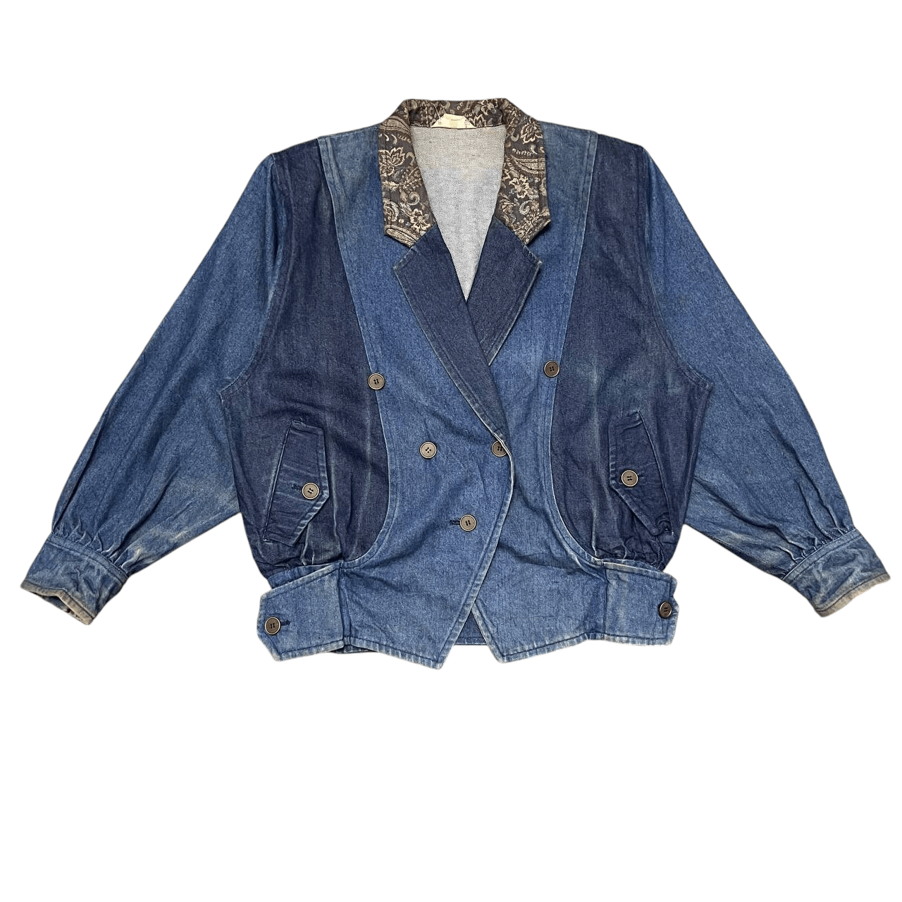 Issey Miyake Vintage Issey Miyake Inspired Denim Jacket Size US M / EU 48-50 / 2 - 1 Thumbnail