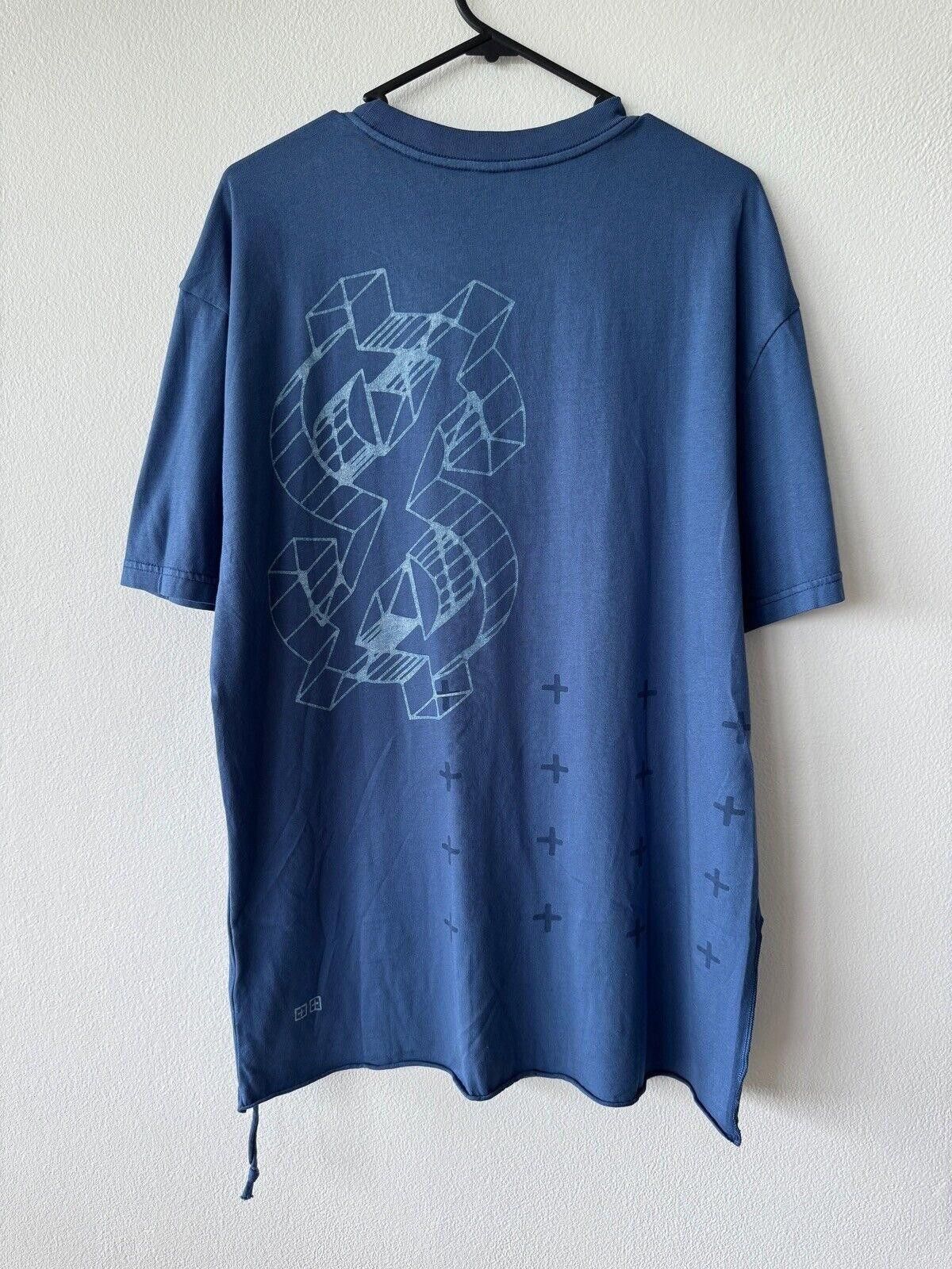 Ksubi new ksubi tee shirt top mens medium m holograph biggie blue Size US M / EU 48-50 / 2 - 3 Thumbnail