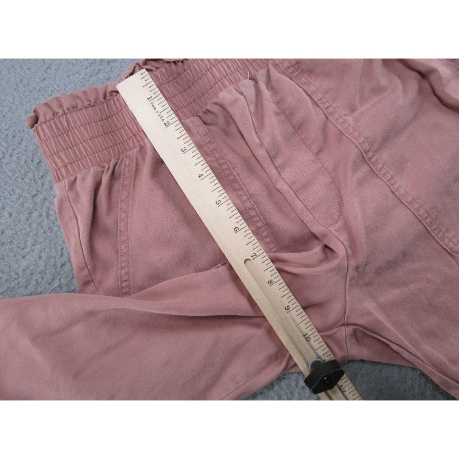 Abercrombie & Fitch Abercrombie Fitch Pants Womens S Pink Jogger Pull On Elastic High Waist Lyocell Size 28" / US 6 / IT 42 - 5 Thumbnail