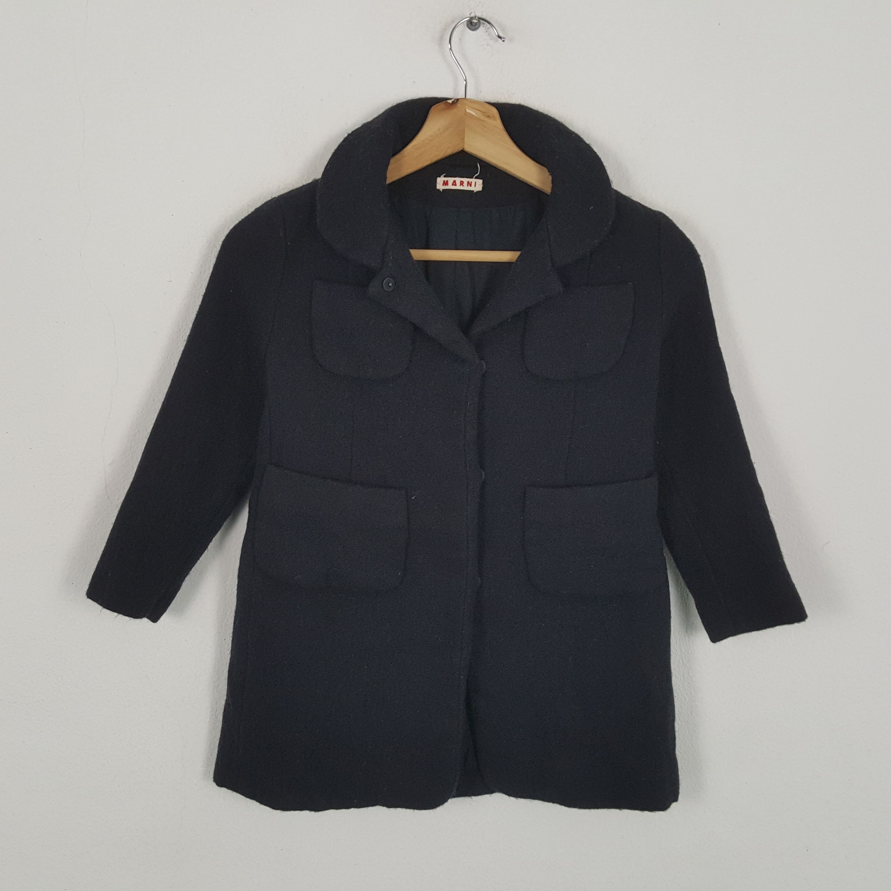 Marni × Vintage Vintage MARNI Italian Brand Kids Jacket Size M / US 6-8 / IT 42-44 - 1 Thumbnail