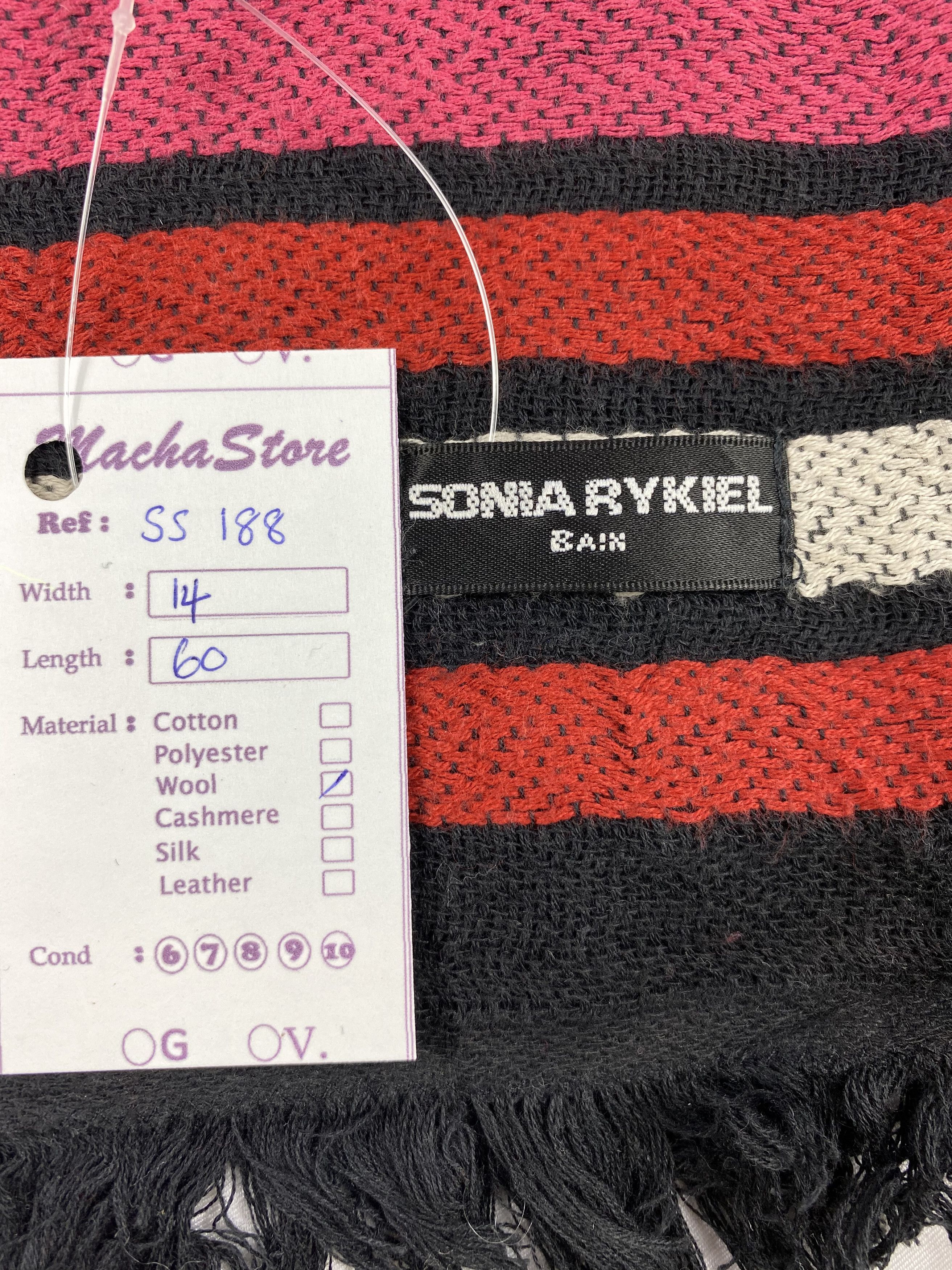 Sonia Rykiel Sonia Rykiel Scarf / Muffler / Neckwear Size ONE SIZE - 5 Thumbnail