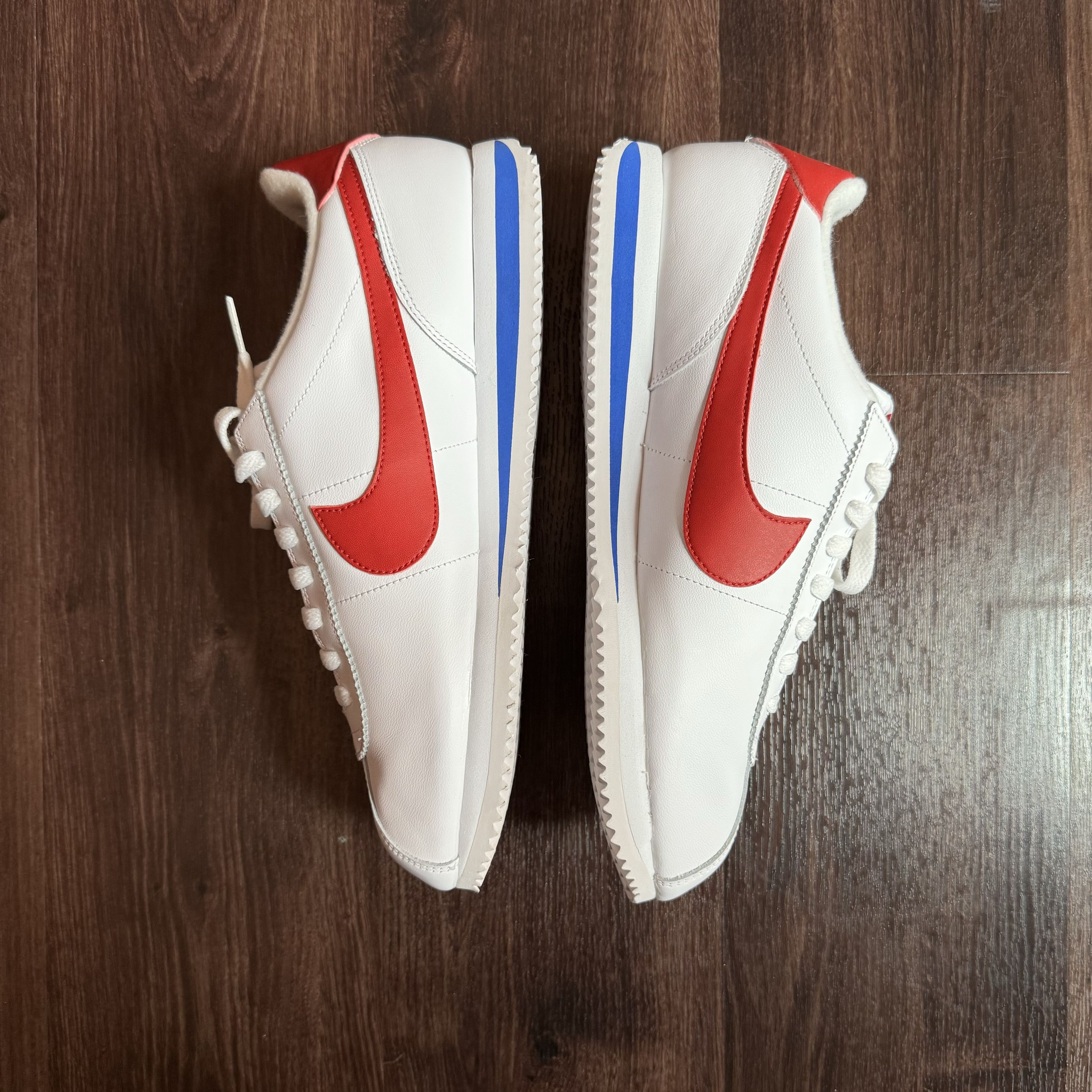 Nike Nike Cortez Basic Leather "Forest Gump" 2017 Size US 10.5 / EU 43-44 - 3 Thumbnail
