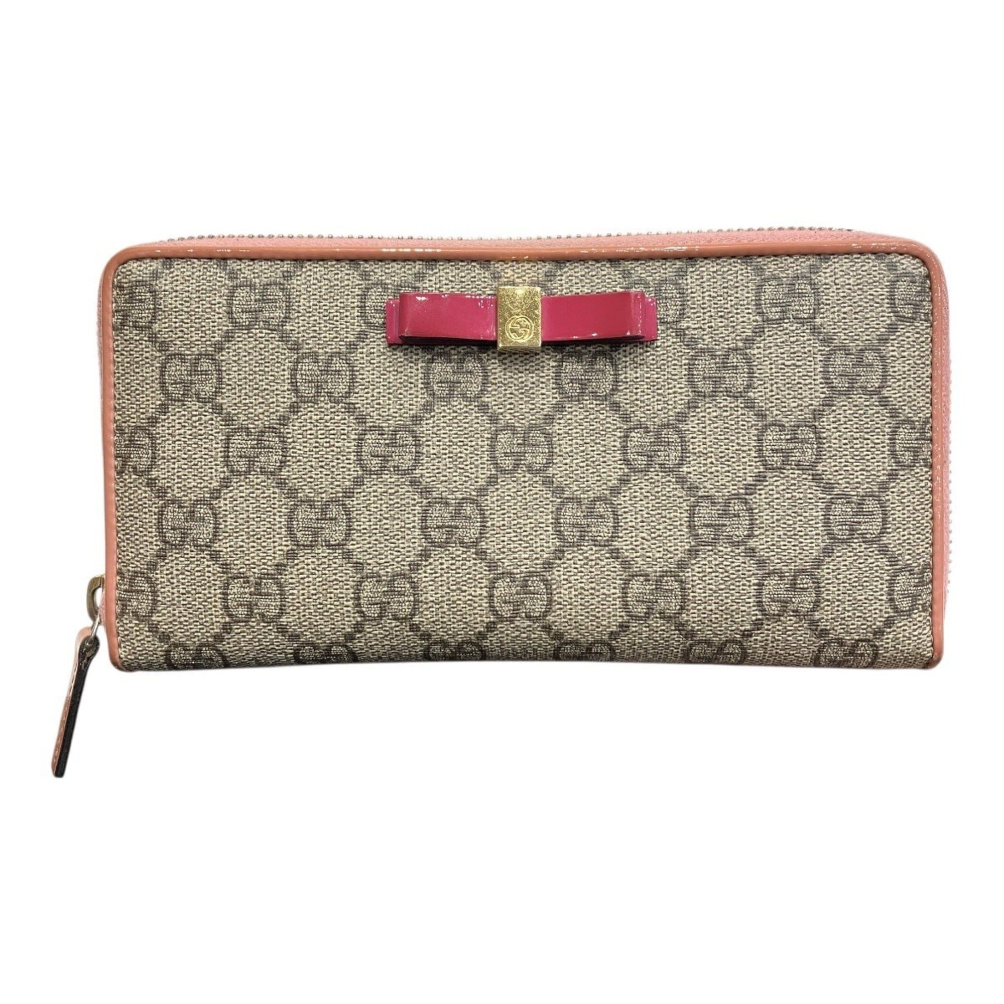 Gucci Gucci GG Supreme Canvas Long Wallet 388680 Free Shipping Size ONE SIZE - 1 Thumbnail