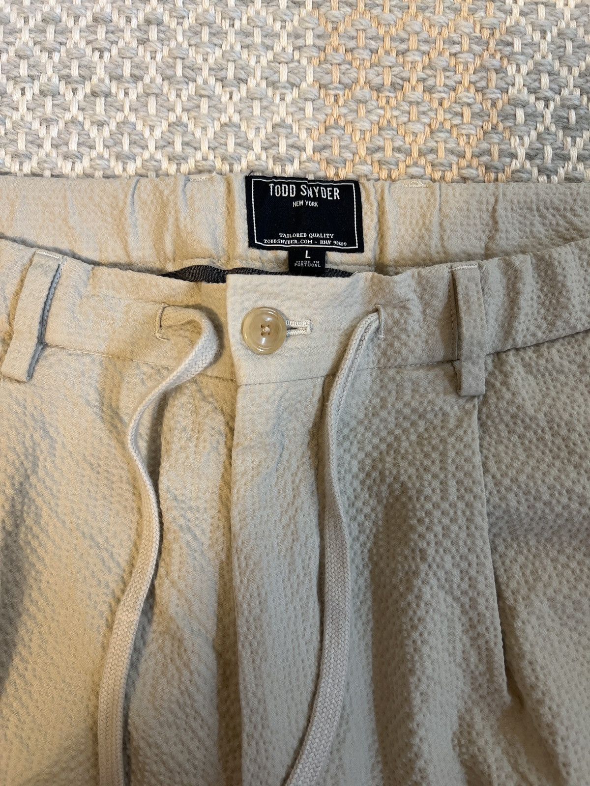 Todd Snyder Seersucker pants Size US 34 / EU 50 - 3 Thumbnail