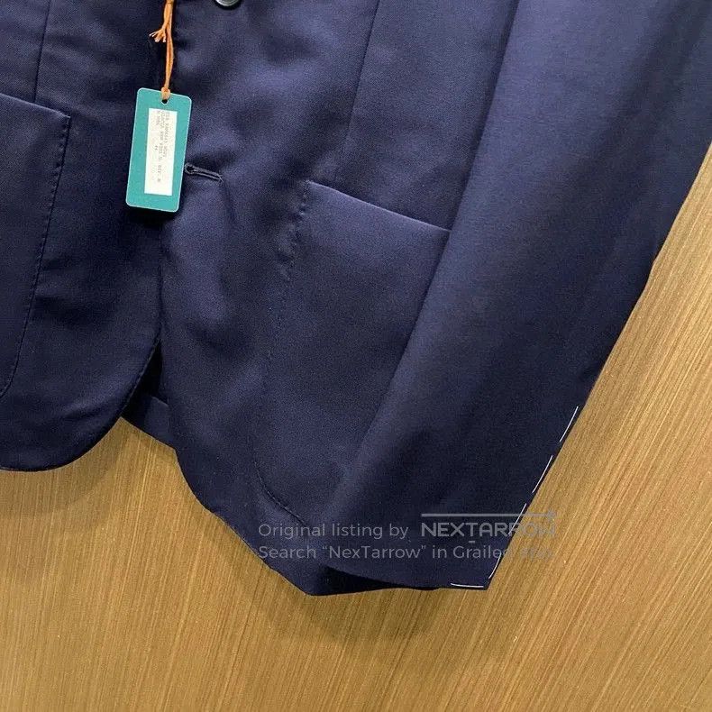 Loro Piana Loro Piana Navy Wool Casual Blazer. Size US XXS / EU 40 - 4 Thumbnail
