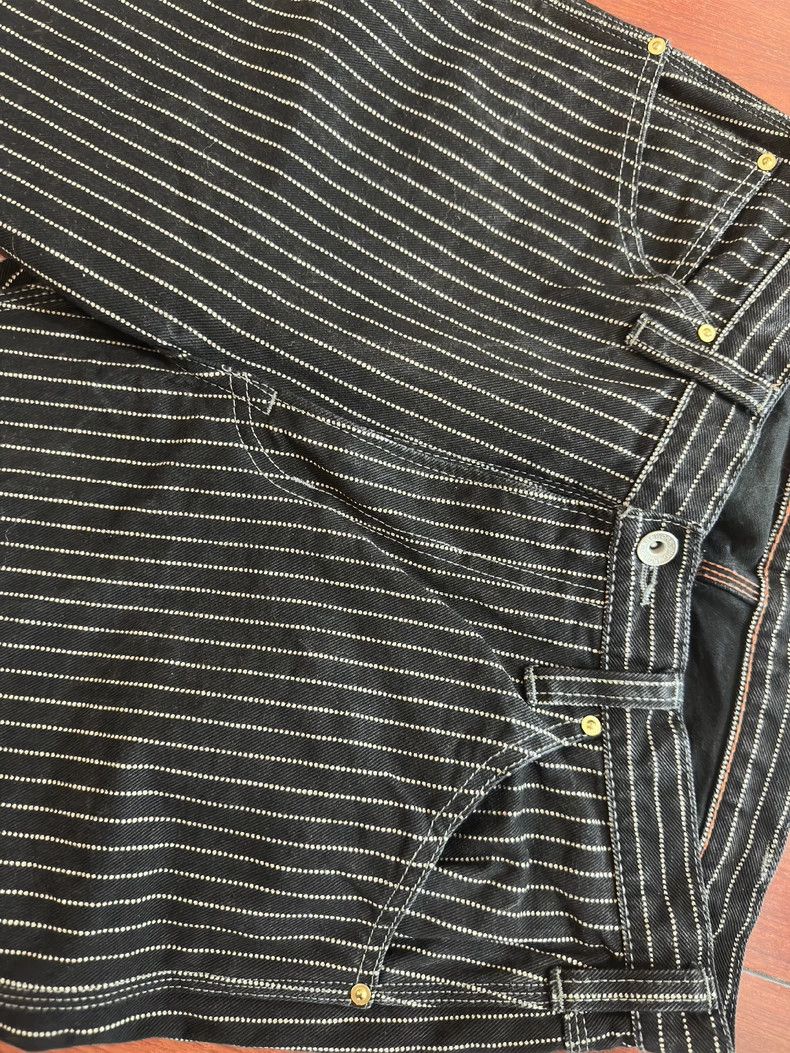Other Iron Heart Vertical striped casual pants Size US 30 / EU 46 - 2 Thumbnail