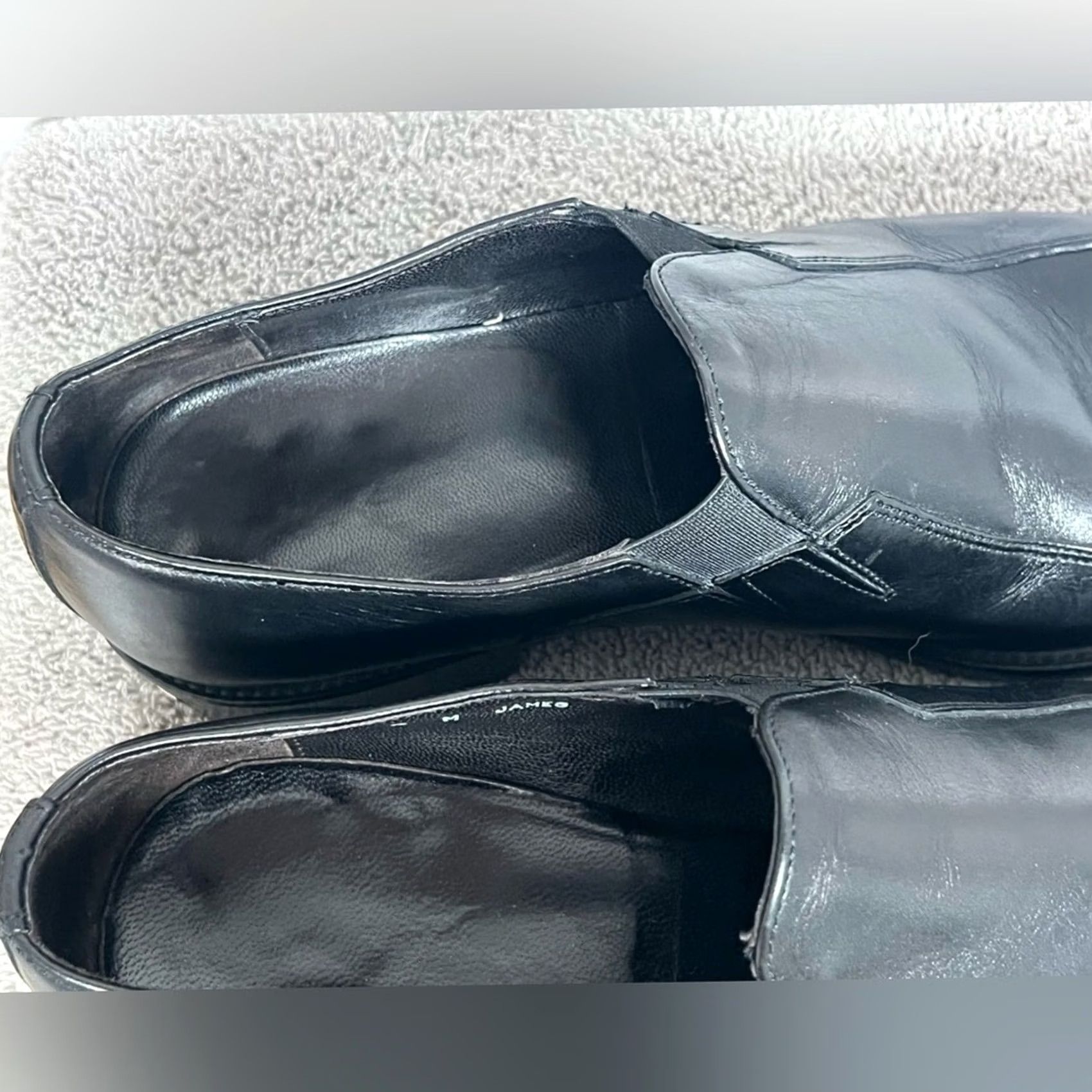 Donald Pliner Donald J Pliner Black Leather Loafers Oxford Size 8M Made In Italy Mens Shoes Size US 8 / EU 41 - 7 Thumbnail