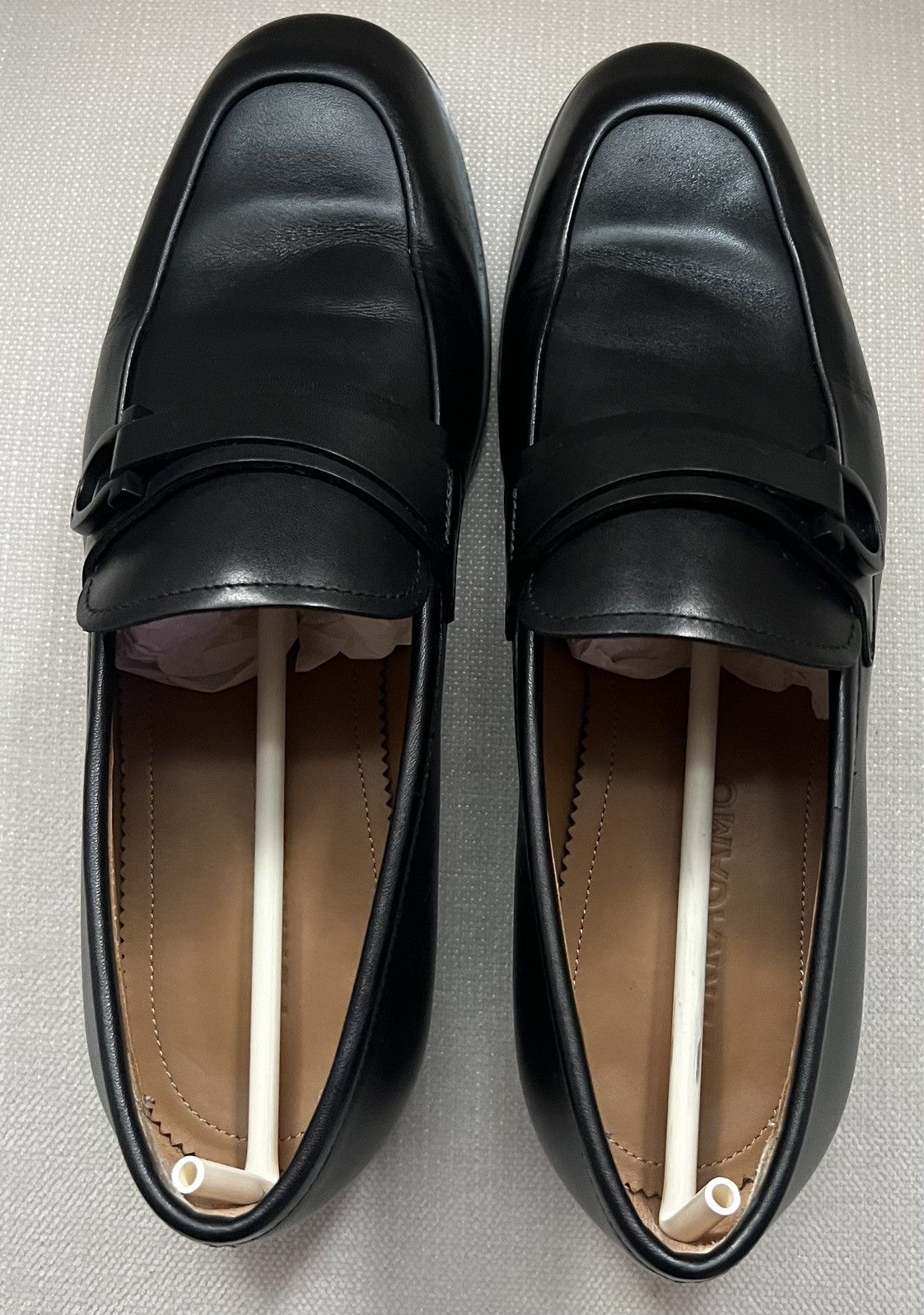 Salvatore Ferragamo Gancini-Buckle Slip-On Loafers Size US 6 / EU 39 - 4 Thumbnail