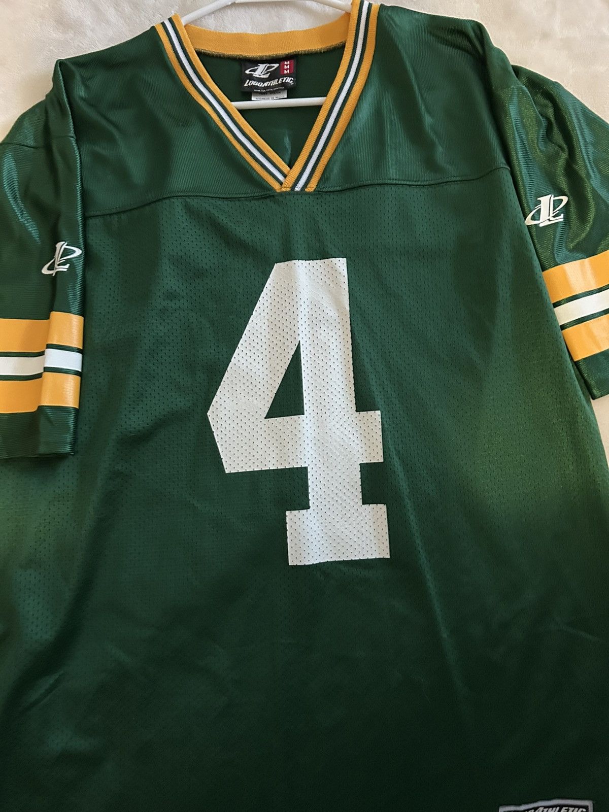 Logo Athletic Vintage Brett Favre Green Bay Packers Logo Athletic Jersey Size US L / EU 52-54 / 3 - 4 Thumbnail