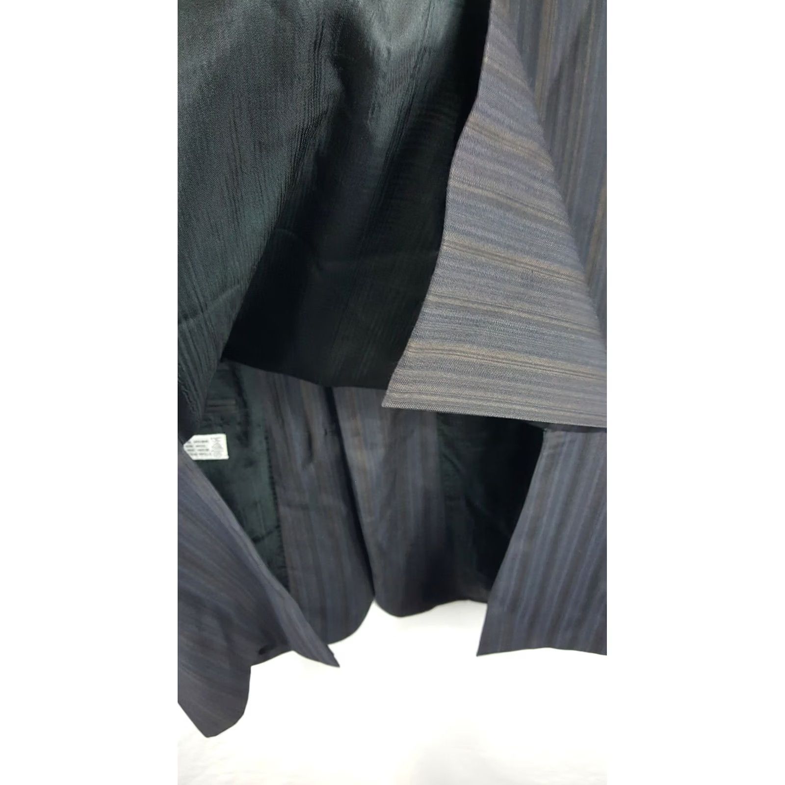 Vintage NALDINI Bertolini Lanificio Blazer Jacket 36R Super 150's Wool 3 Button ITALY Size 36R - 6 Thumbnail