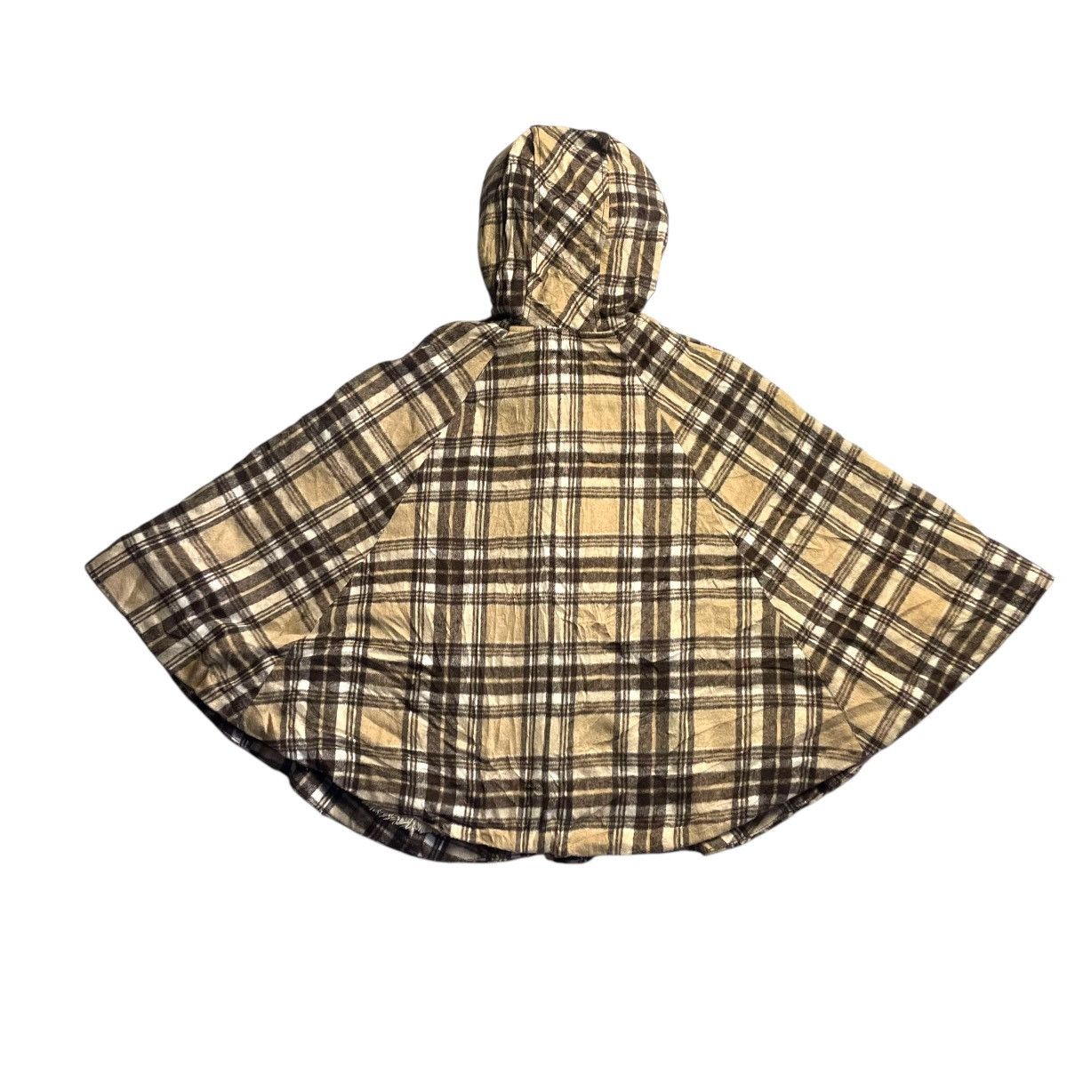 If Six Was Nine 🇯🇵 SKY BOMBER WOOL LINED FLEECE FUR HOODIE DUFFLE PONCHO Size US L / EU 52-54 / 3 - 2 Thumbnail