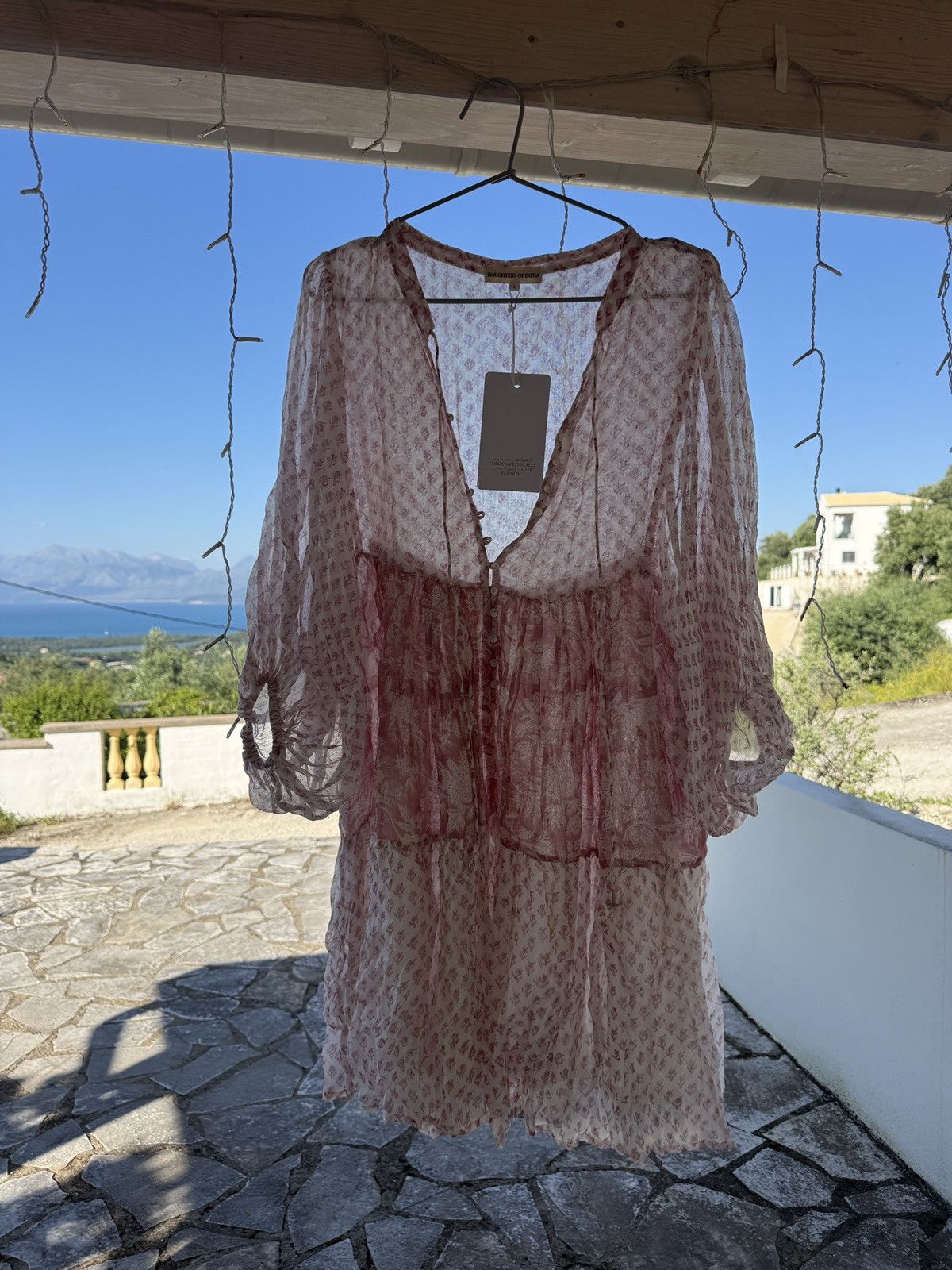 Other Daughters of India - Nora Dress in Primrose - Size L - New! Size L / US 10 / IT 46 - 13 Thumbnail