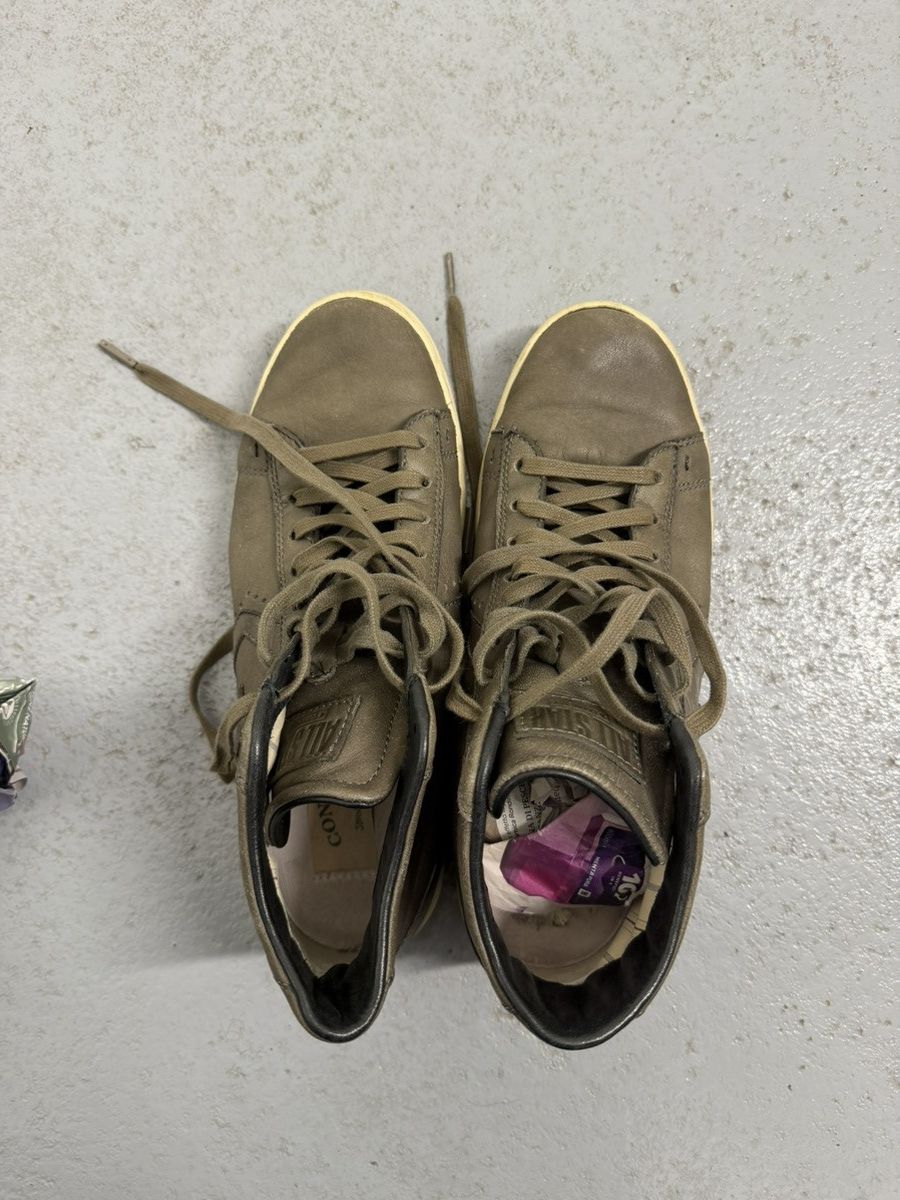 Converse × John Varvatos John Varvatos x Converse Aged High Top Sneakers Size US 9.5 / EU 42-43 - 11 Thumbnail