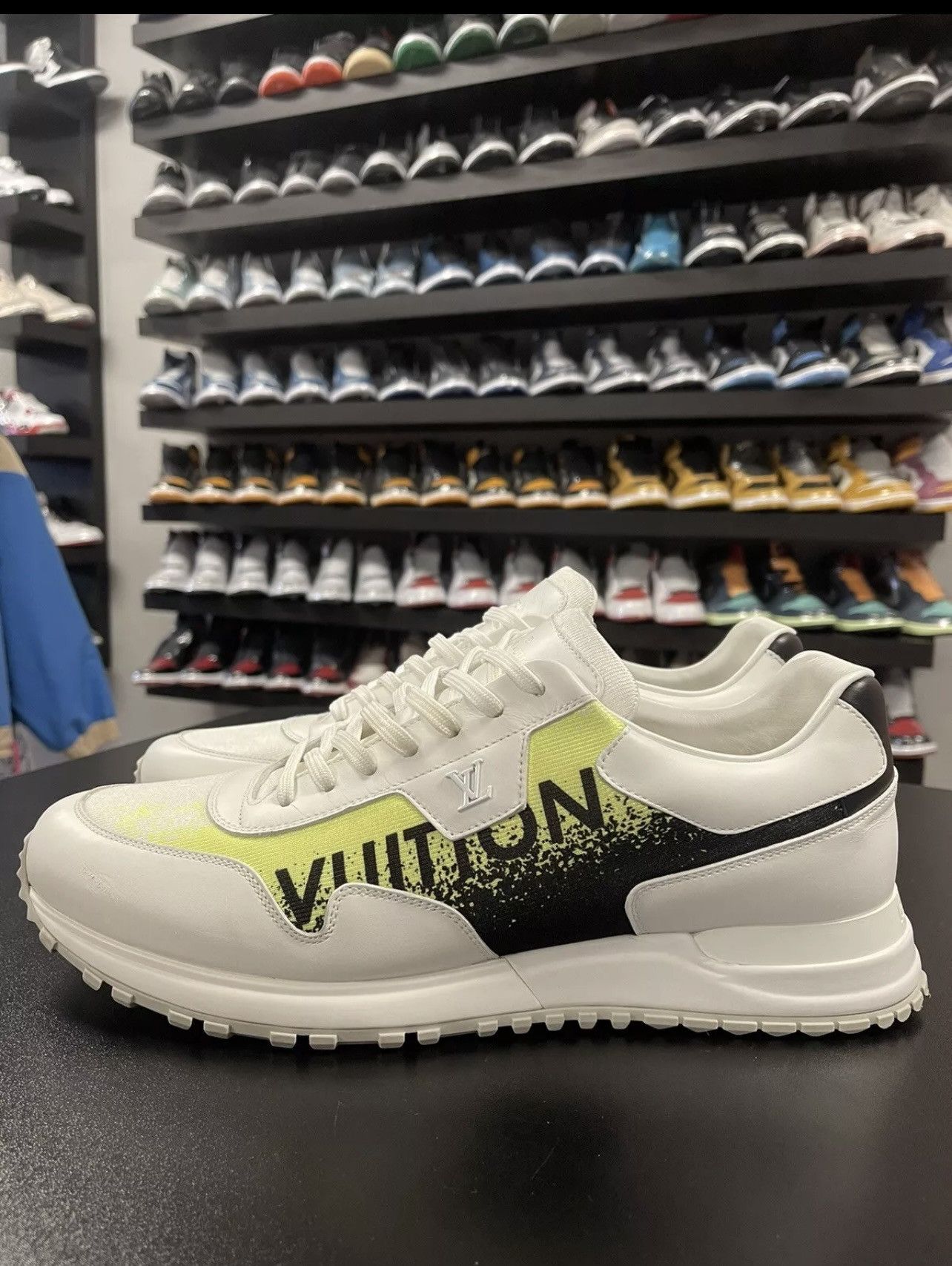 Louis Vuitton Size 10.5US/9.5LV - Louis Vuitton Run Away Sneaker Neon Size US 10.5 / EU 43-44 - 1 Thumbnail