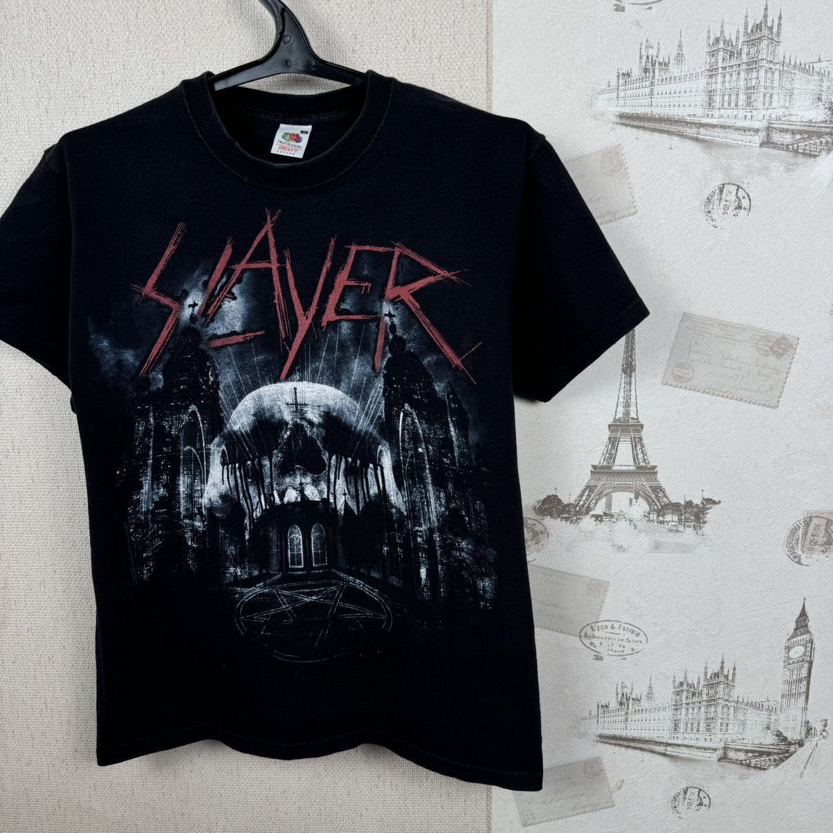 Slayer Vintage Slayer T shirt Rock Black 00s Sz M Band Merch Music Size US M / EU 48-50 / 2 - 8 Thumbnail