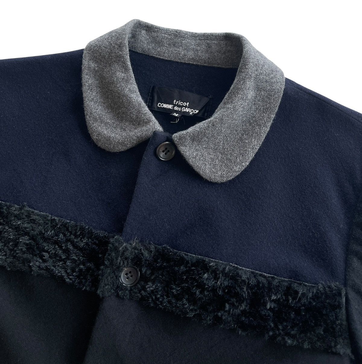 Tricot Comme des Garcons AD2000 Tricot Comme Des Garcons Polkadot Coat Size M / US 6-8 / IT 42-44 - 3 Thumbnail