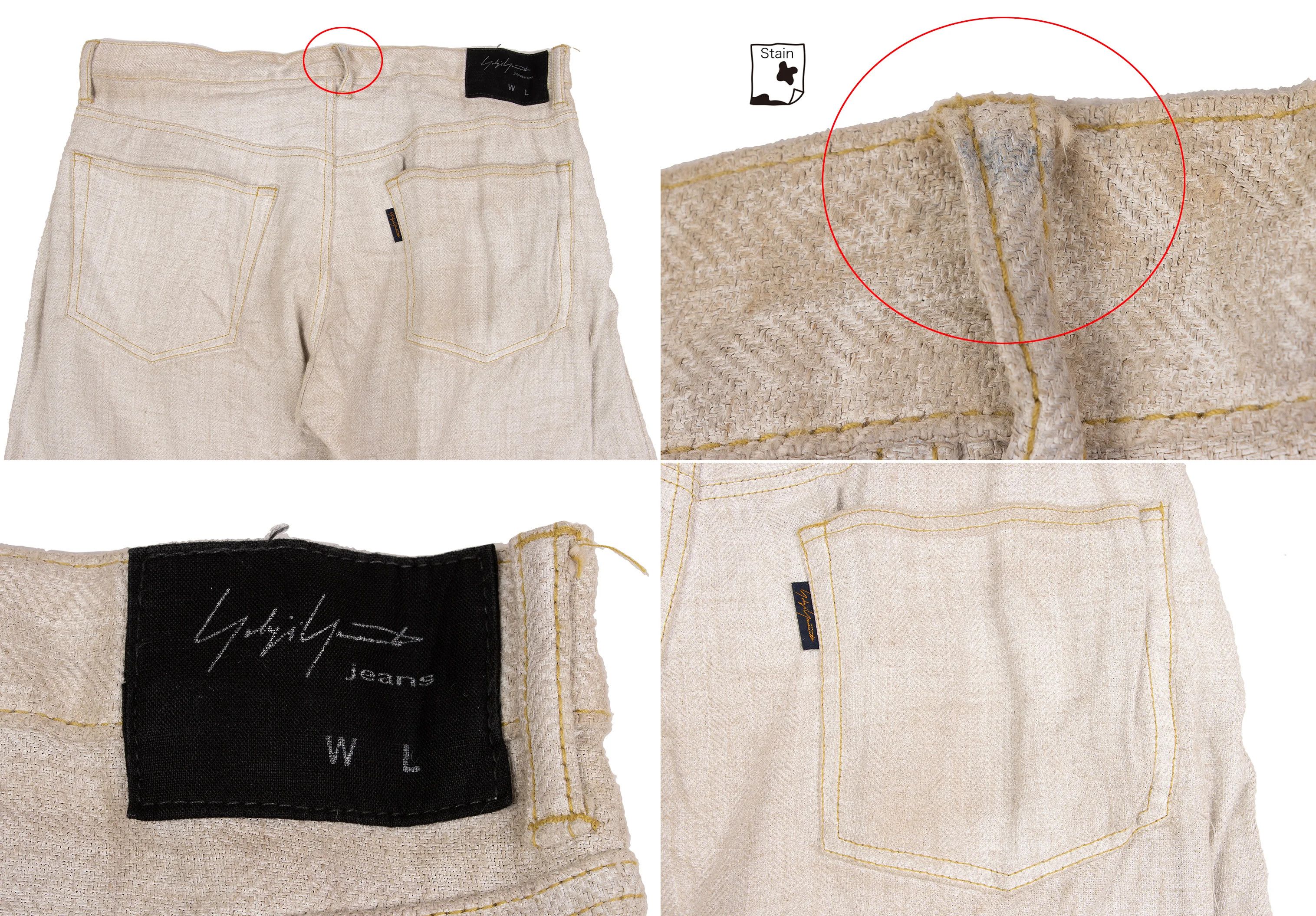 Yohji Yamamoto Yohji Yamamoto Pigment Print Linen Pants Size US 36 / EU 52 - 13 Thumbnail