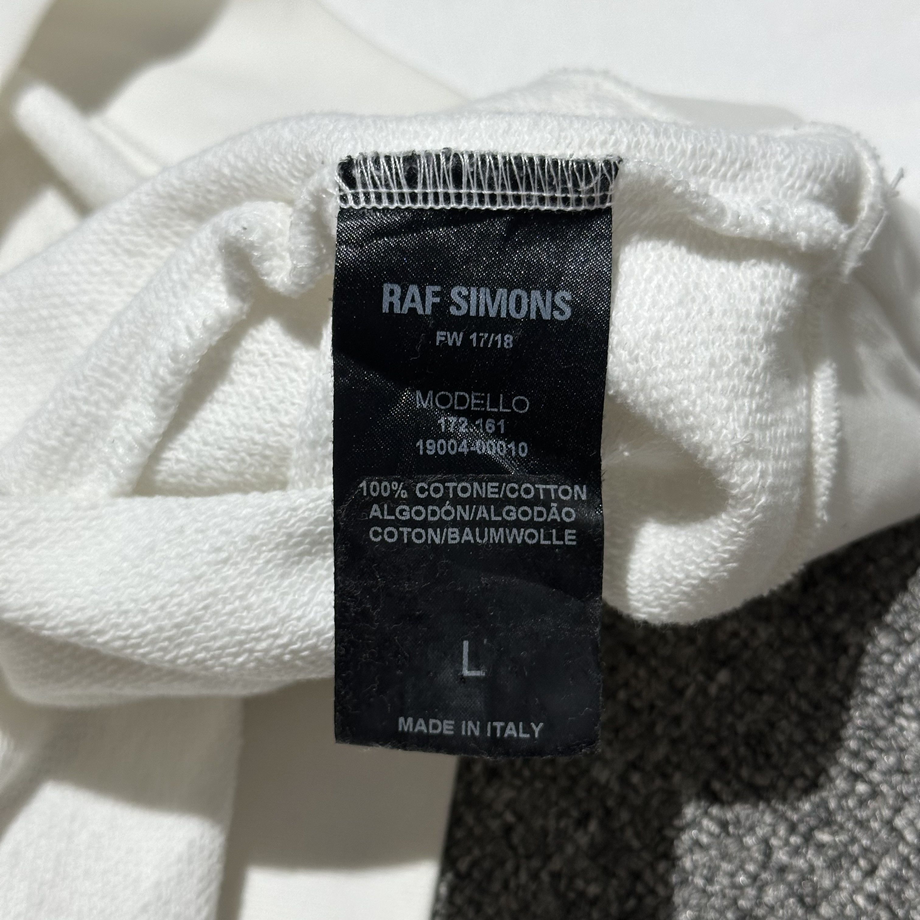 Raf Simons × Raf by Raf Simons Raf Simons Thank You Hoodie Size US L / EU 52-54 / 3 - 8 Thumbnail