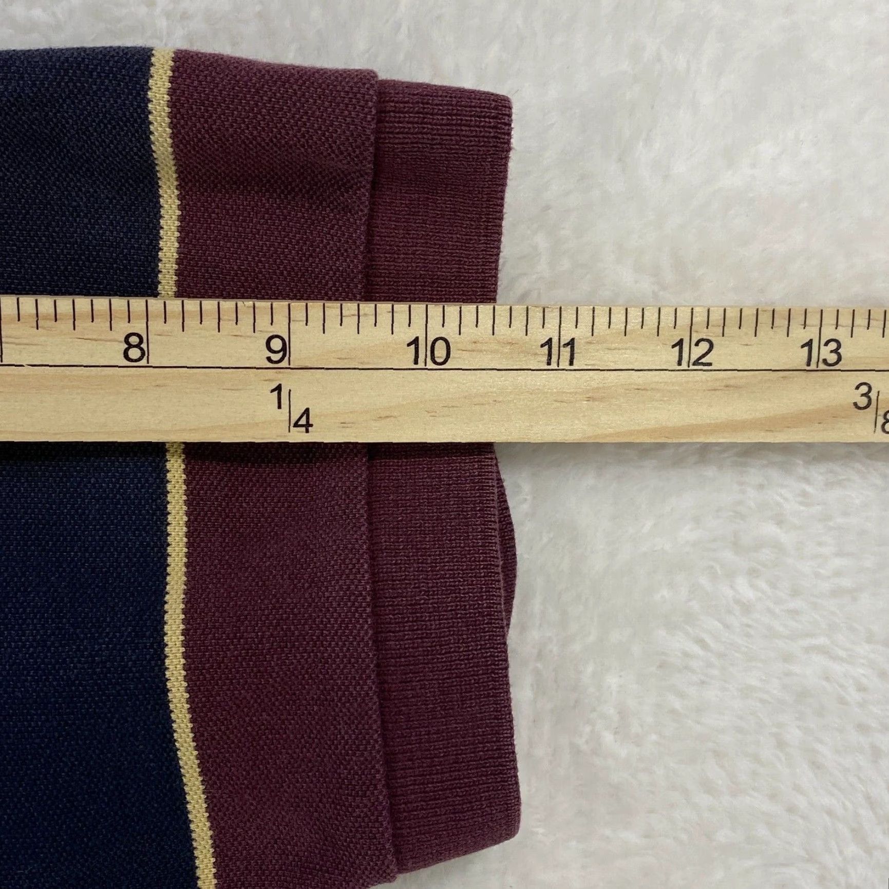 Polo Ralph Lauren Polo Ralph Lauren Short Sleeve Maroon Blue Shirt Mens XL Pony Logo 100% Cotton Polo Shirt XL Maroon Blue Yellow Striped Pony Logo 100% Cotton Mens XL Size US XL / EU 56 / 4 - 5 Thumbnail