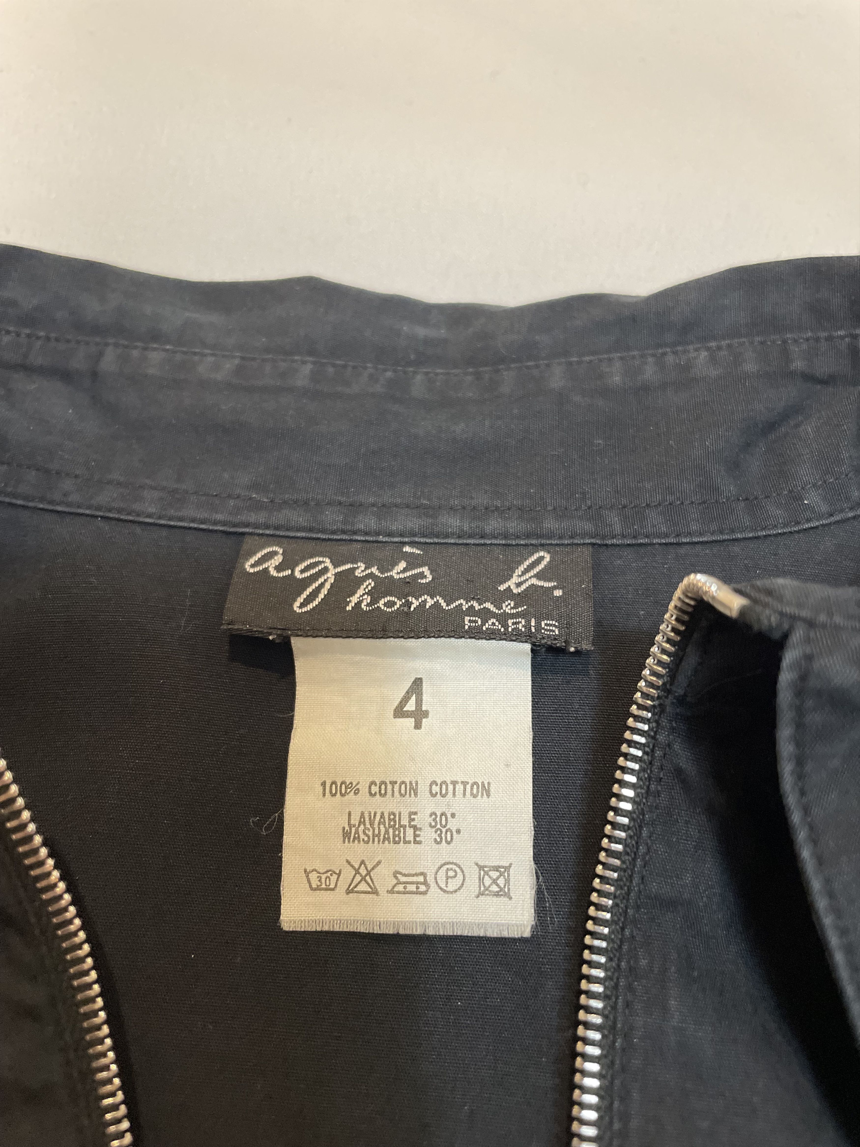 agnes b. Agnes B. Zip-up Shirt Size US S / EU 44-46 / 1 - 3 Thumbnail