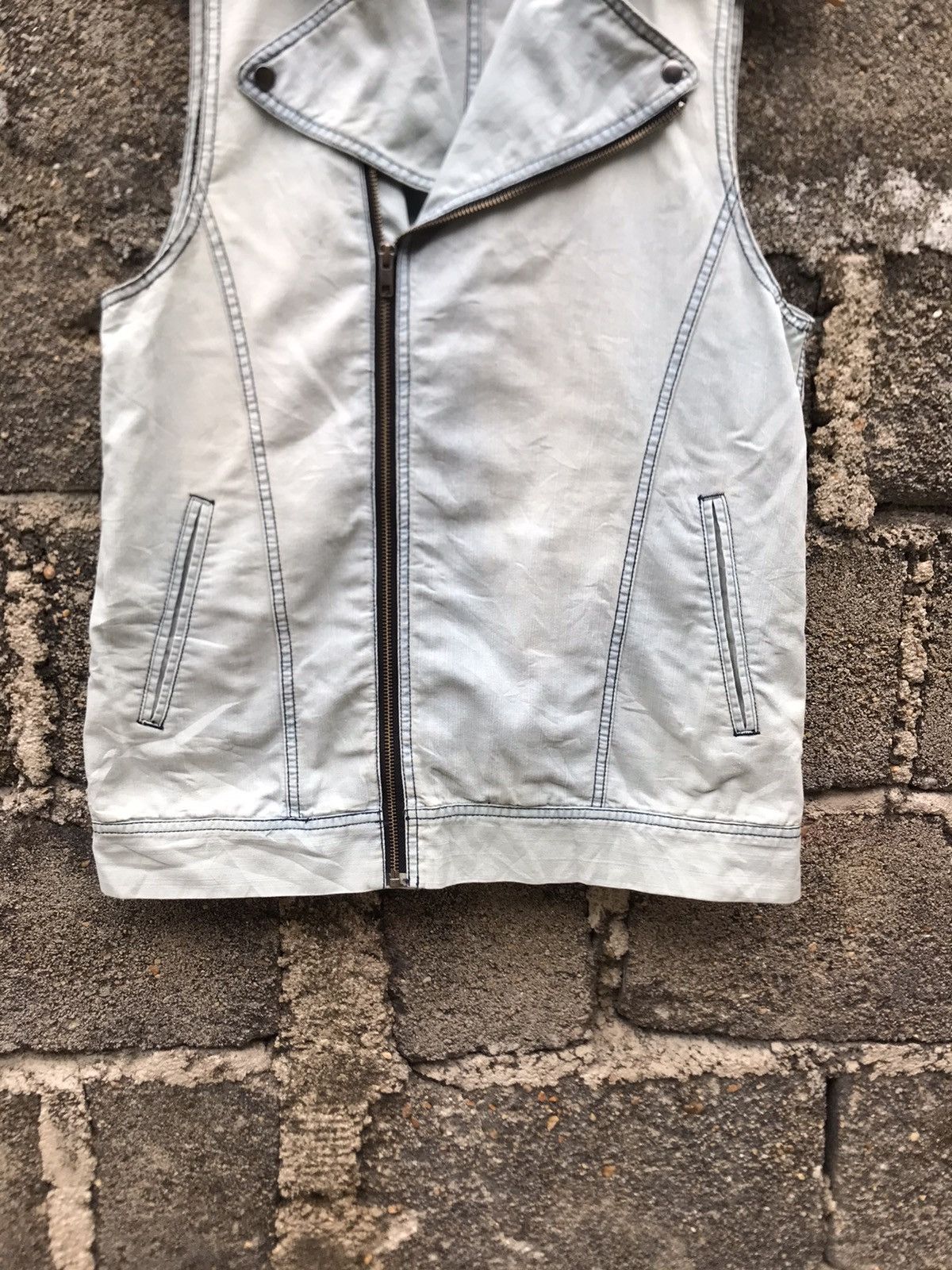 Designer × Japanese Brand × Vanquish 🌟Nice Design 3rd By Vanquish Double Collar Vest Size US S / EU 44-46 / 1 - 4 Thumbnail