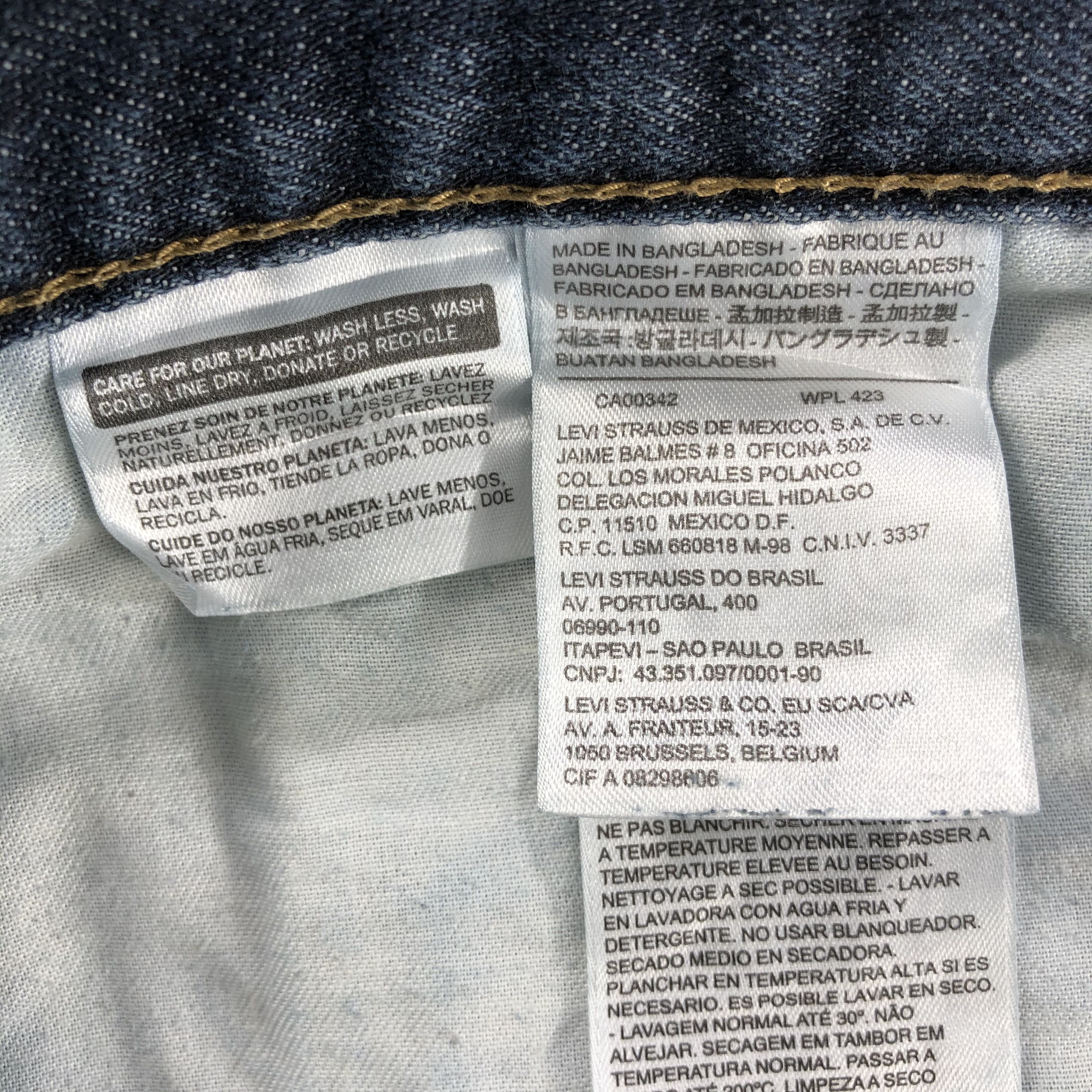 Levi's Vintage Levis 514 Earth Tone Jeans-J1596 Size US 35 - 12 Thumbnail