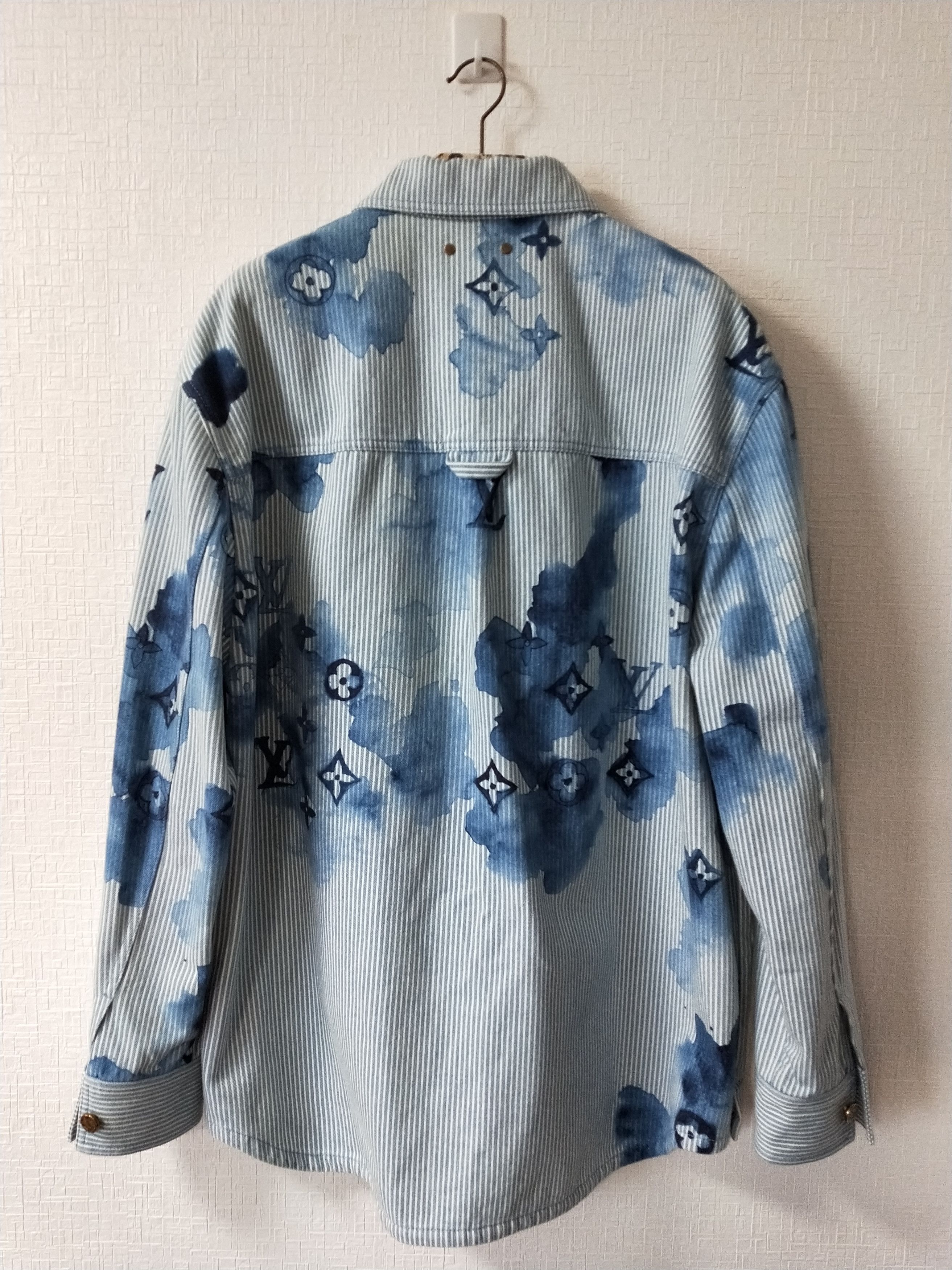 Louis Vuitton Striped Monogram Workwear Denim Jacket Size US XXL / EU 58 / 5 - 2 Thumbnail