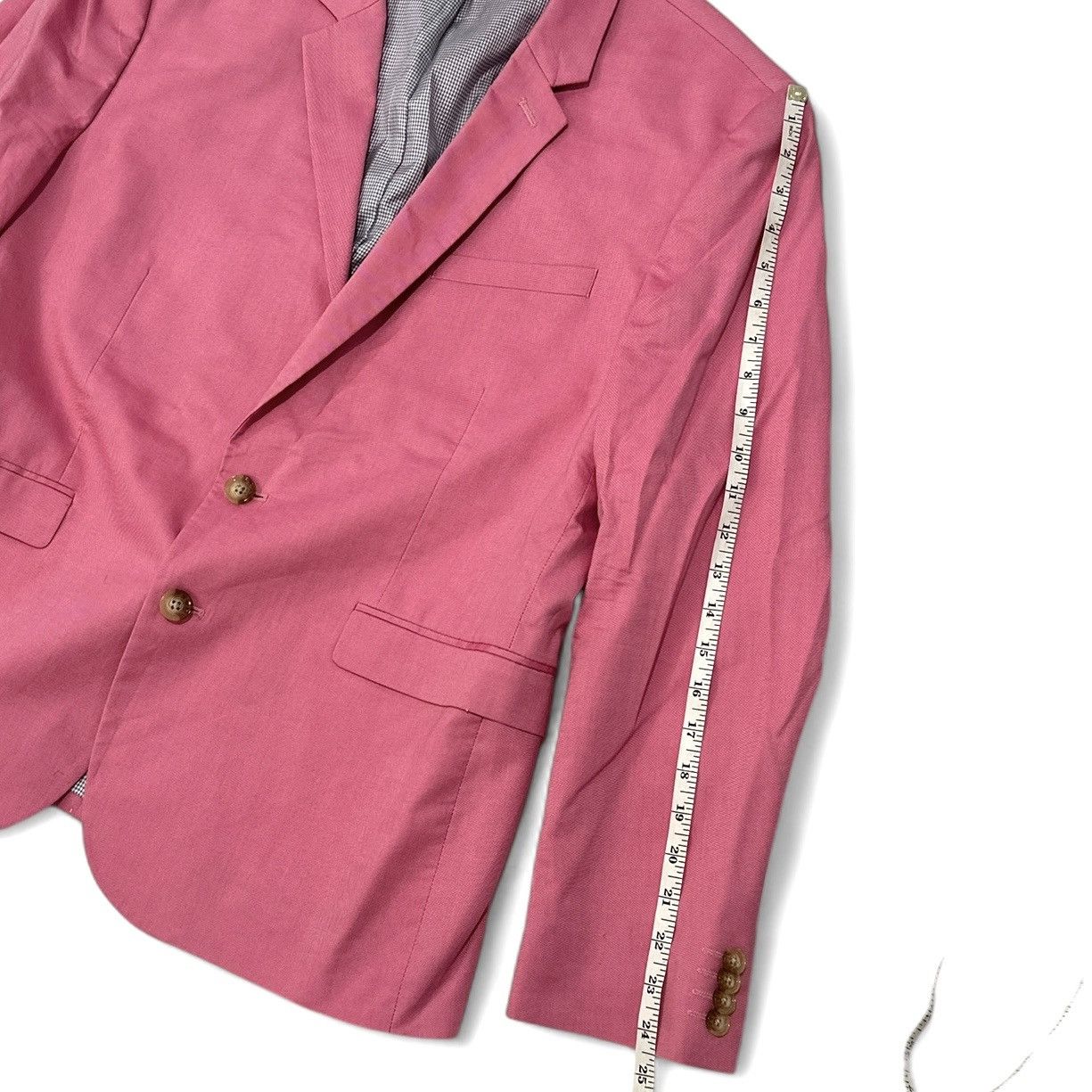 Express Express Pink Suit 44 Short Extra Slim Fit Flaw 44s 44c Size 44S - 6 Thumbnail